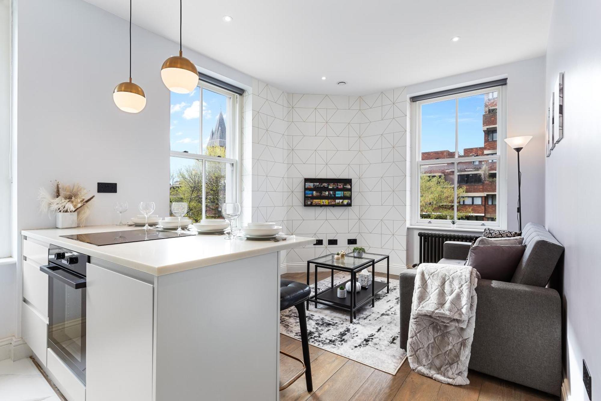 Lejlighed Stunning 1 Bedroom In Westminster With Ac Sleeps 4