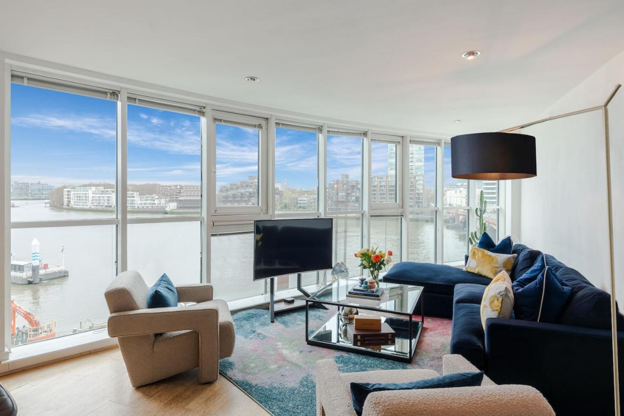 Apartment Huge Thames View Luxxe Nomad Design *