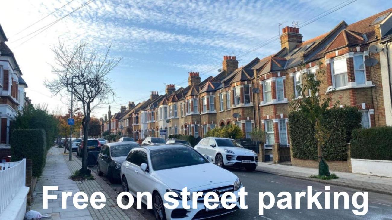 New - Bright Studio Loft King Bed In Quiet Street Near Parks 1074 Lo Leilighet