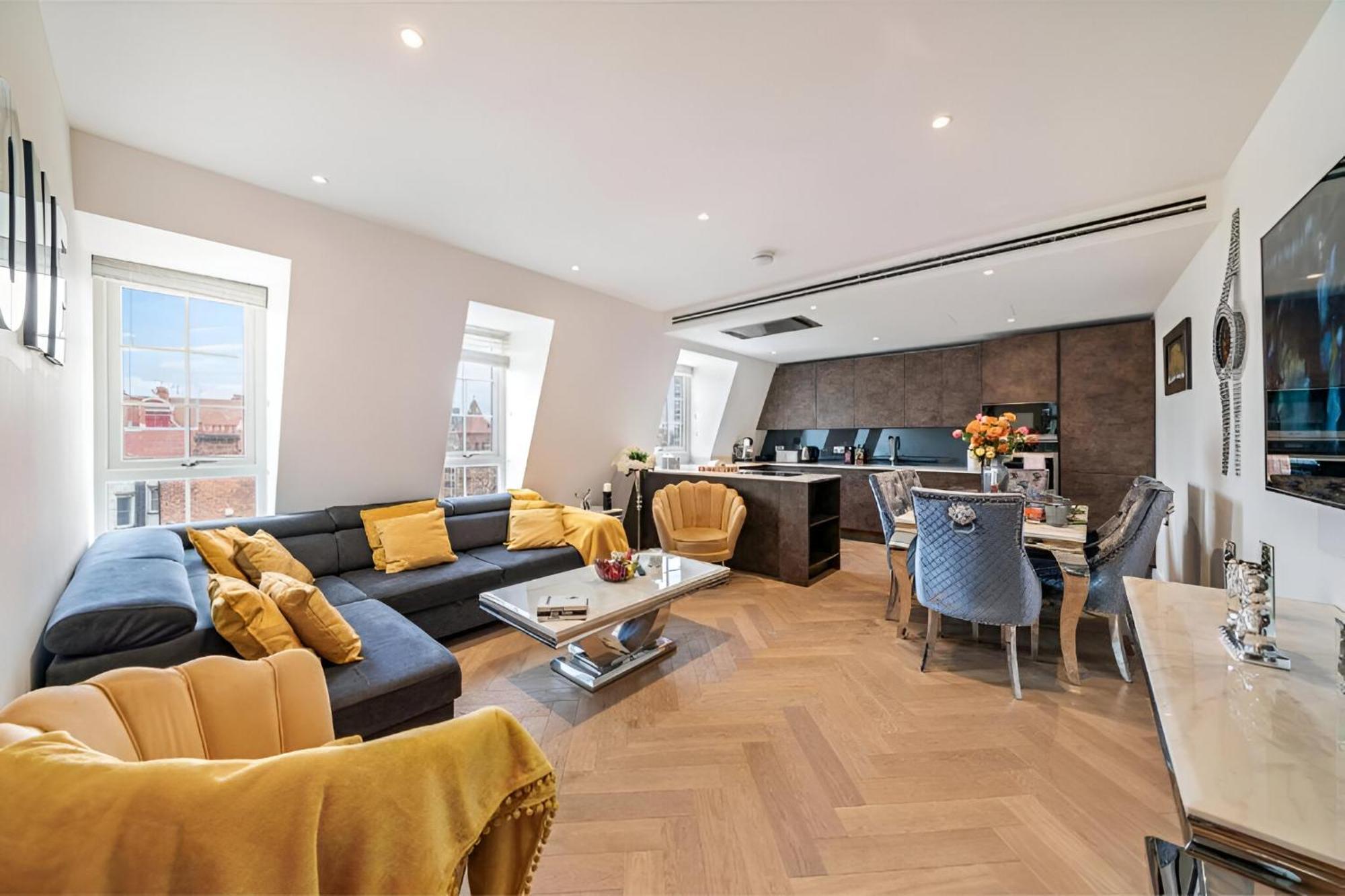 Marble Arch Penthouses With Skyline Views Lägenhet London
