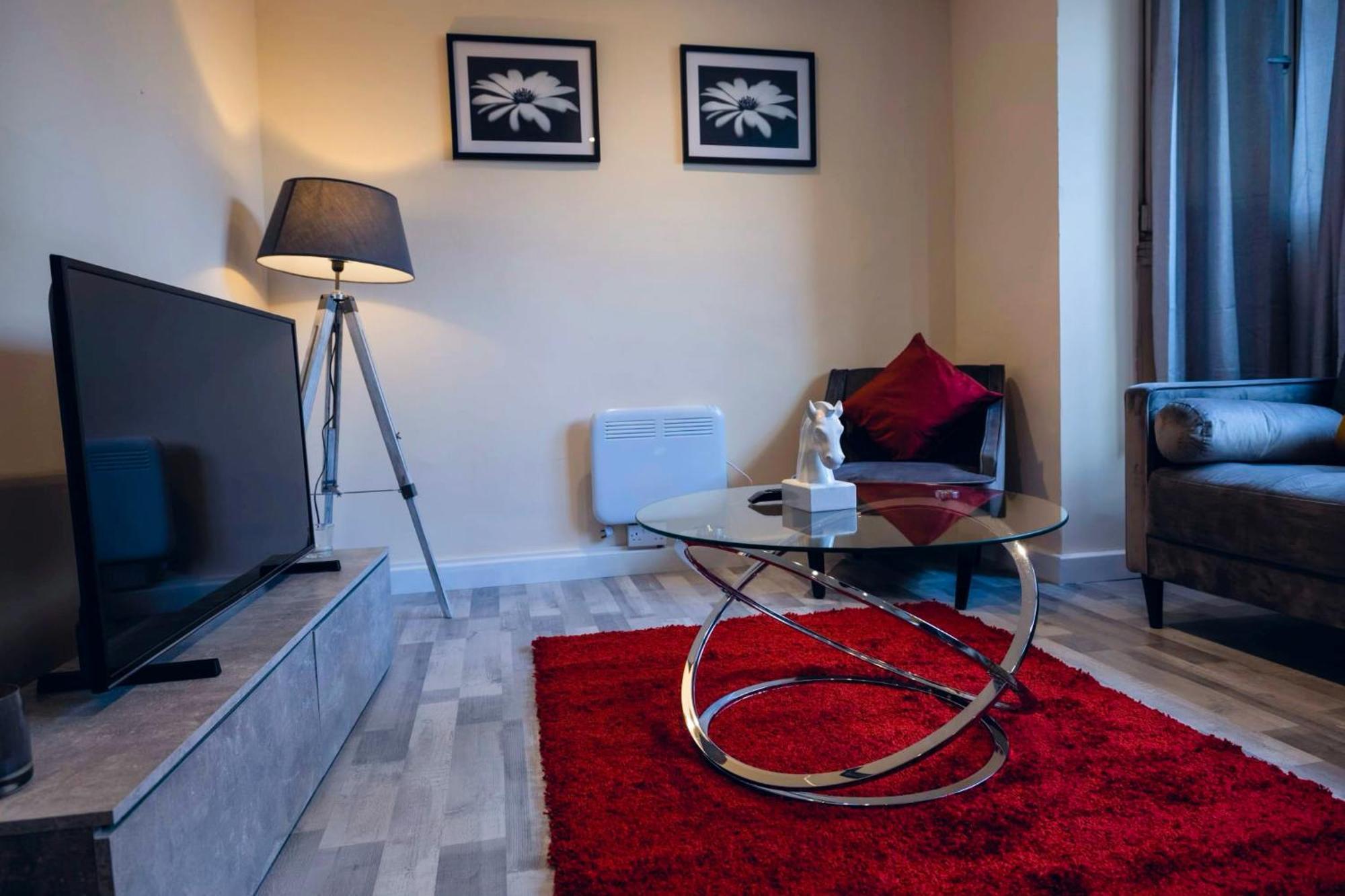 Lejlighed 3 Bedroomflat-free Parking-wifi-parking-8people *