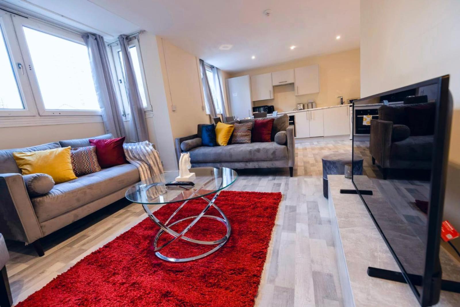 Lejlighed 3 Bedroomflat-free Parking-wifi-parking-8people *