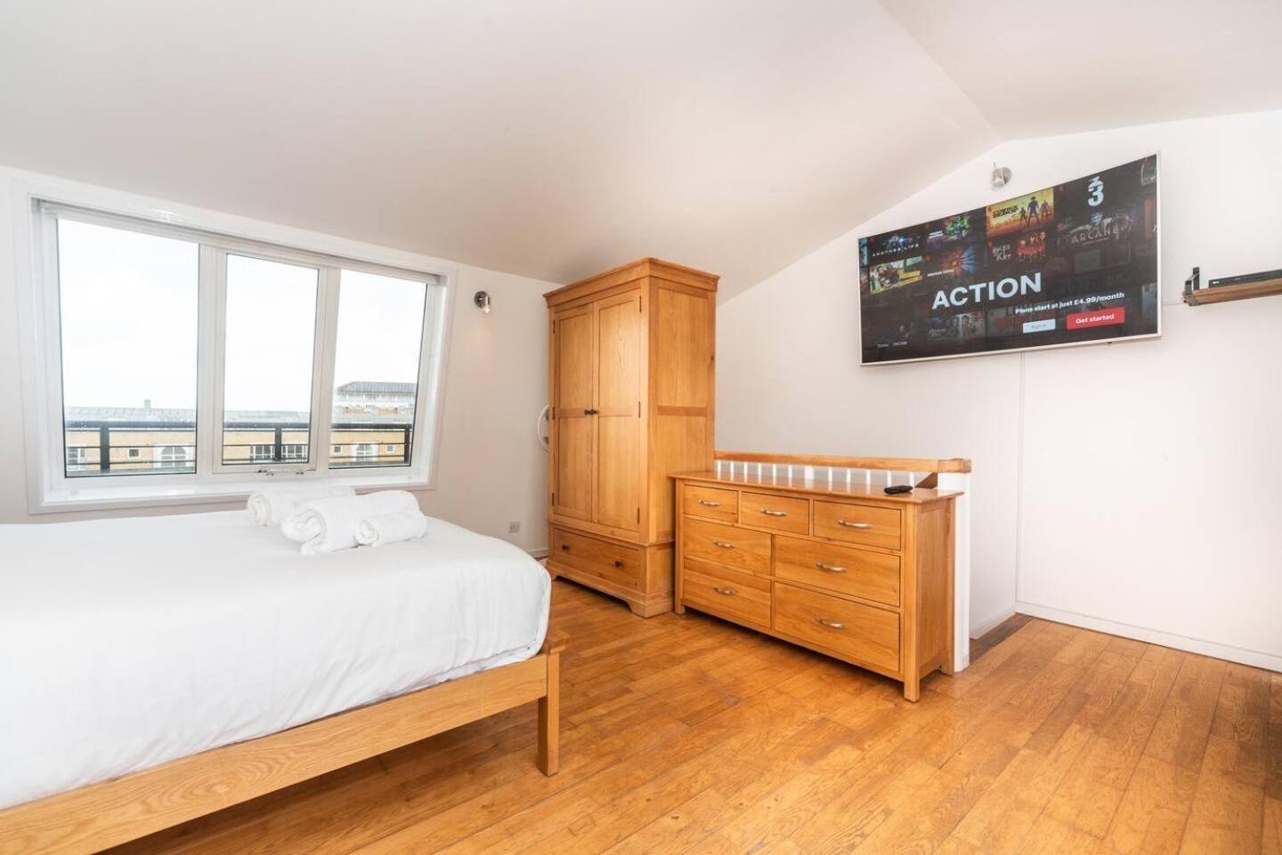 Leilighet Sunny Maisonette With Views Over Canary Wharf,
