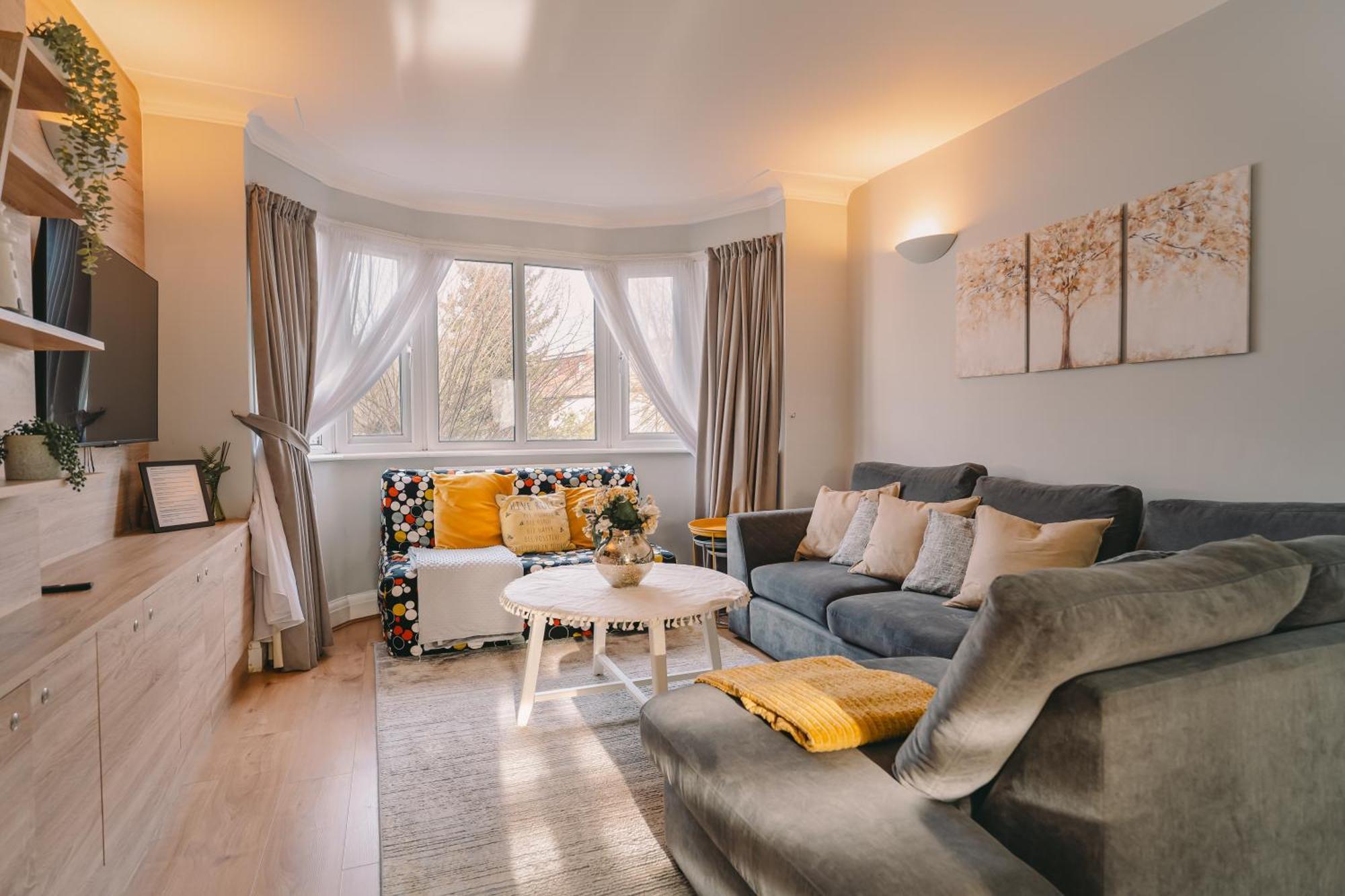 Modern Flat By The Underground. London
