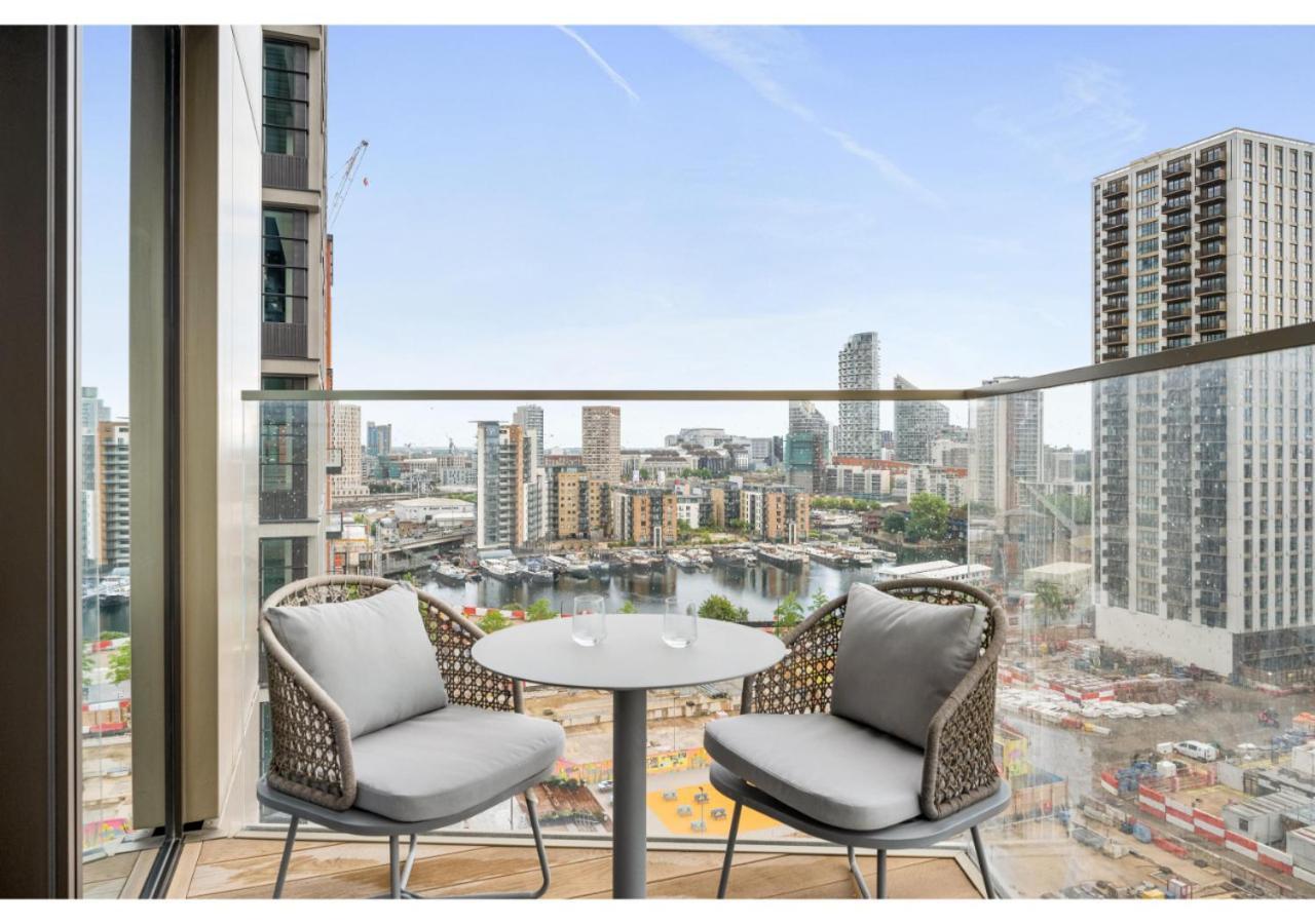 Elegant And Modern In Canary Wharf Right Next To Thames Lejlighed London