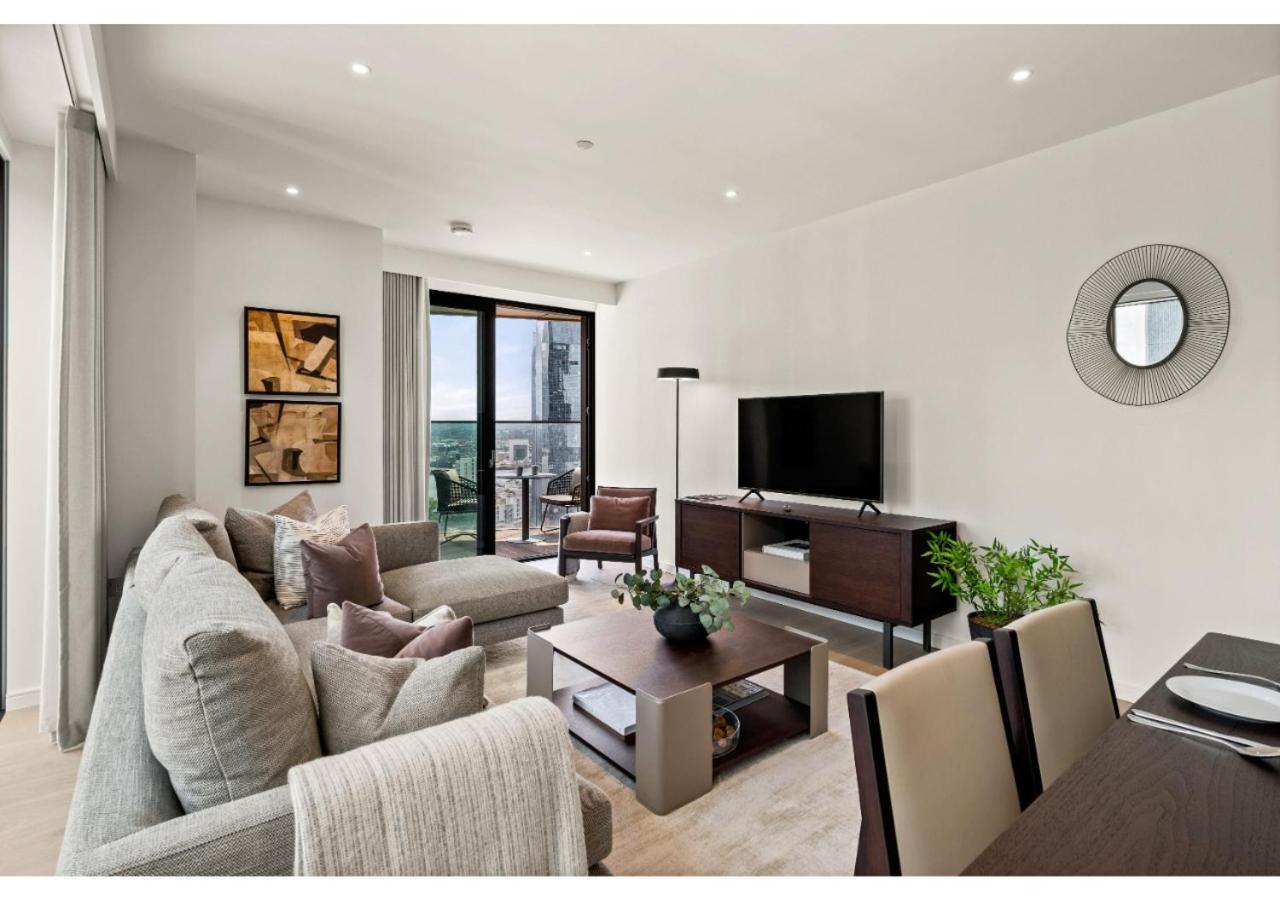 Lejlighed Elegant And Modern In Canary Wharf Right Next To Thames London