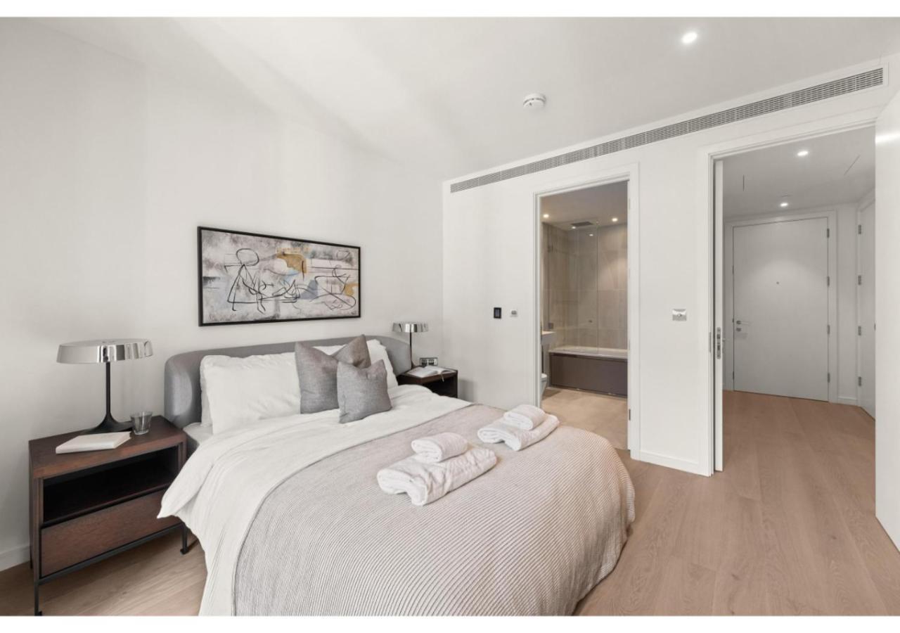 Elegant And Modern In Canary Wharf Right Next To Thames Lejlighed London
