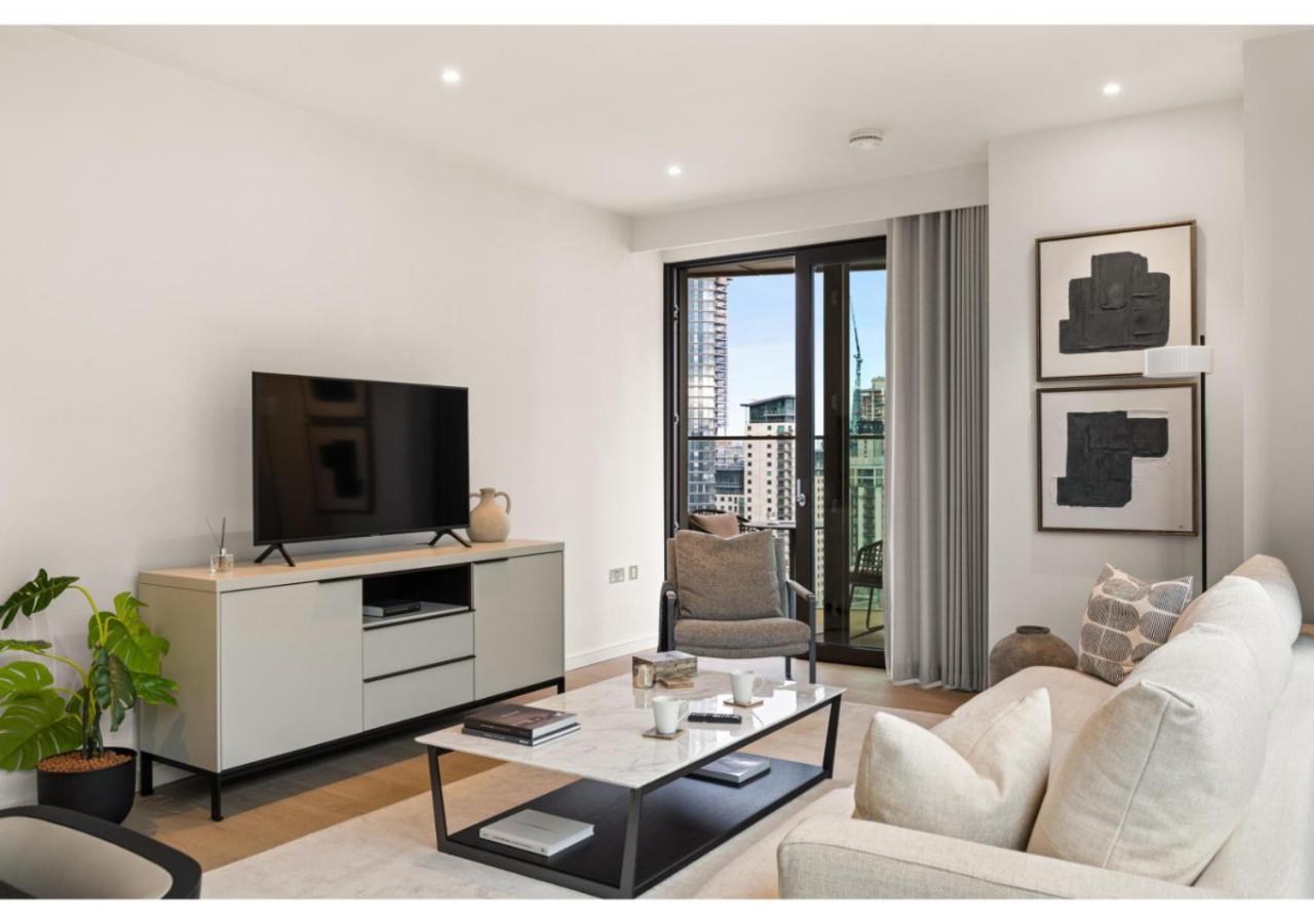 Lejlighed Elegant And Modern In Canary Wharf Right Next To Thames *