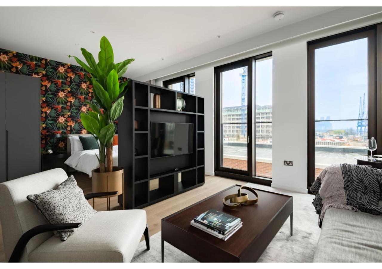 Elegant And Modern In Canary Wharf Right Next To Thames Lejlighed