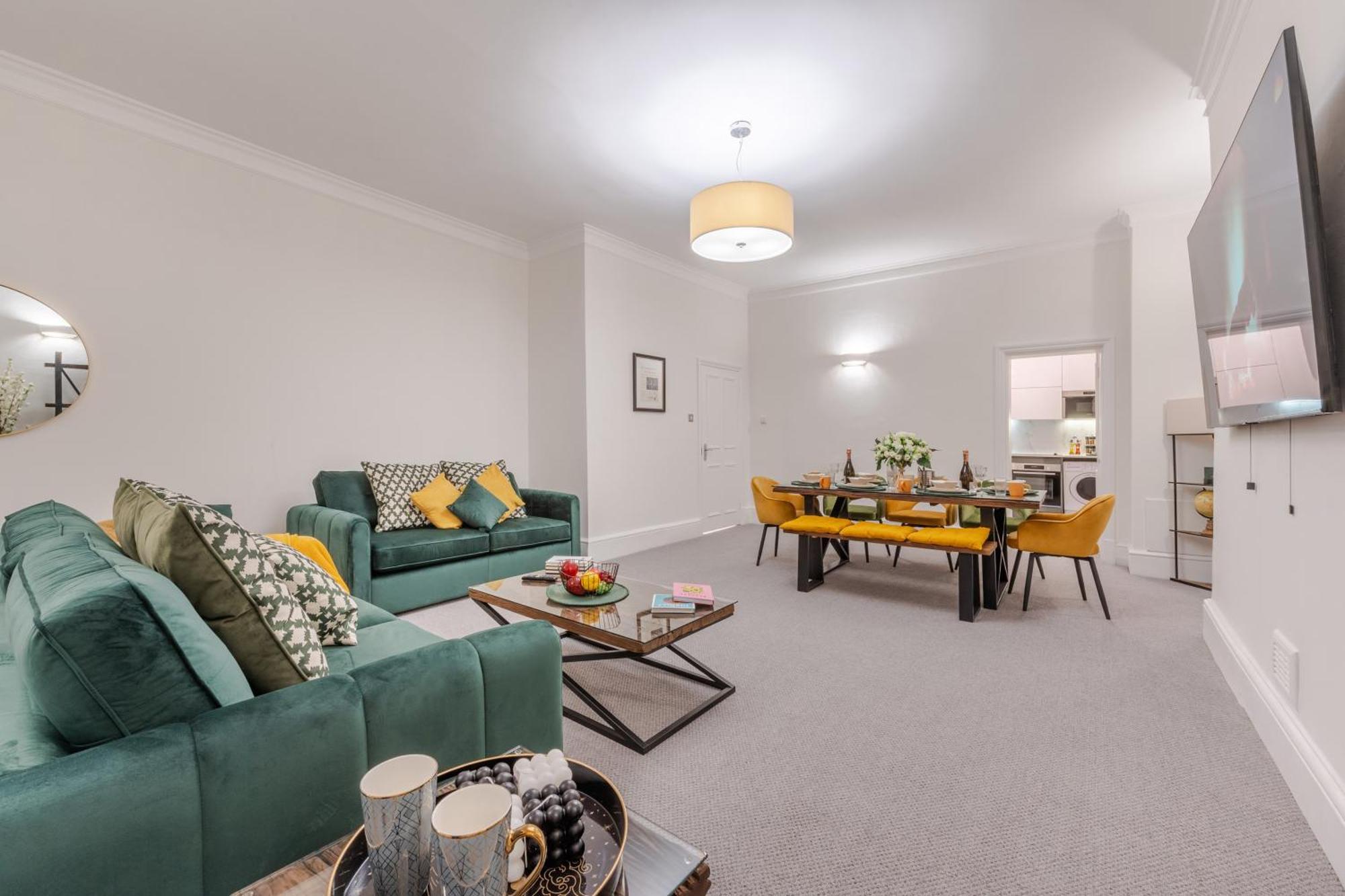 5h Modern Elegance 1-bedroom Living In * London
