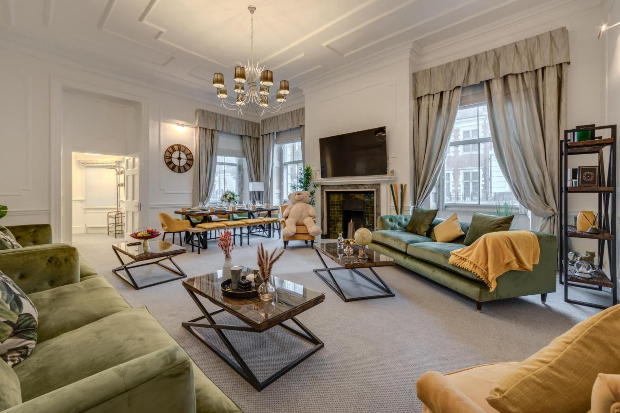 Stylish 3 Bedroom Luxury In Harley Street - 3hs Leilighet *
