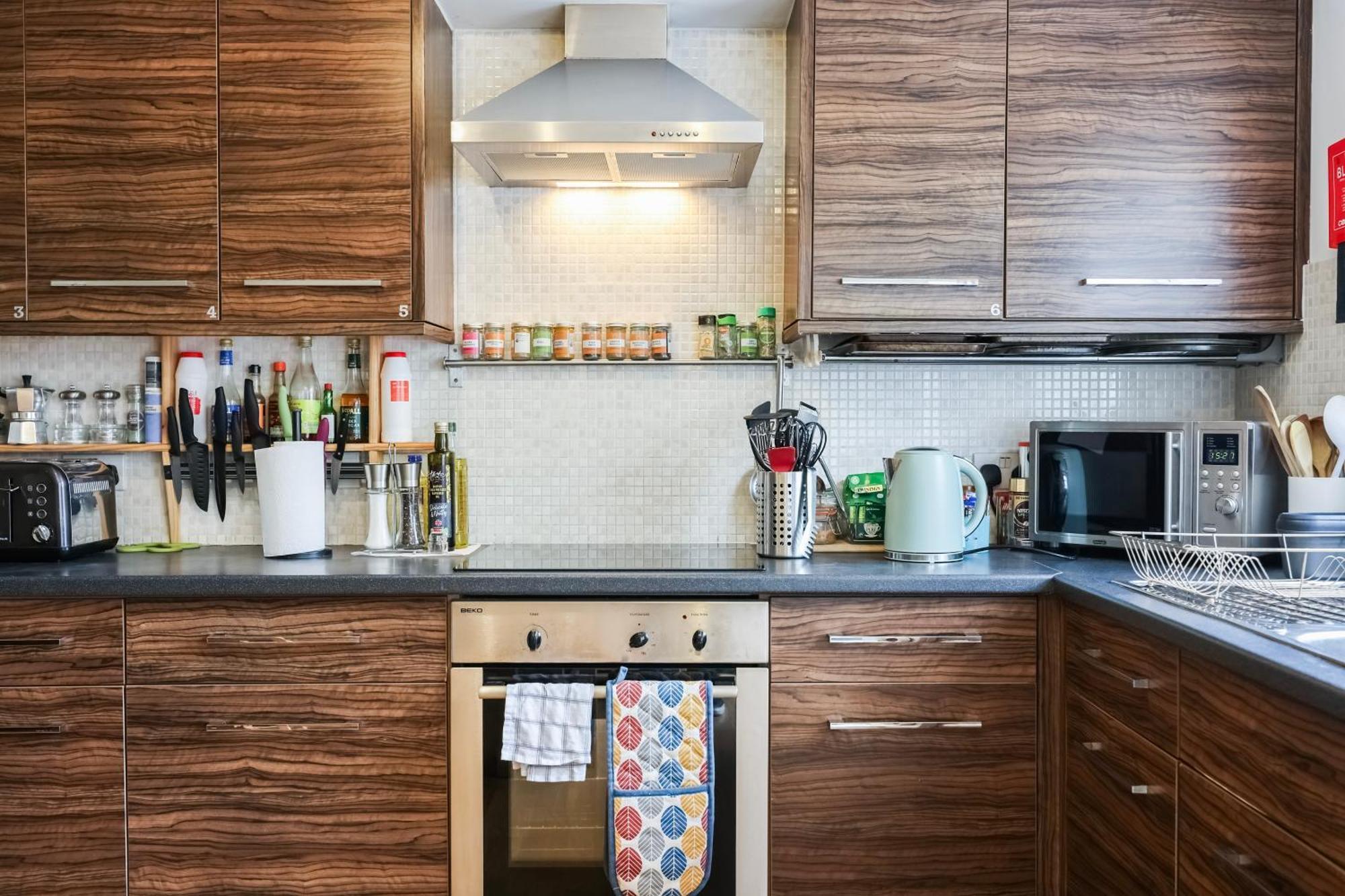 Appartement Vibrant Clapham Double Bedroom Londen