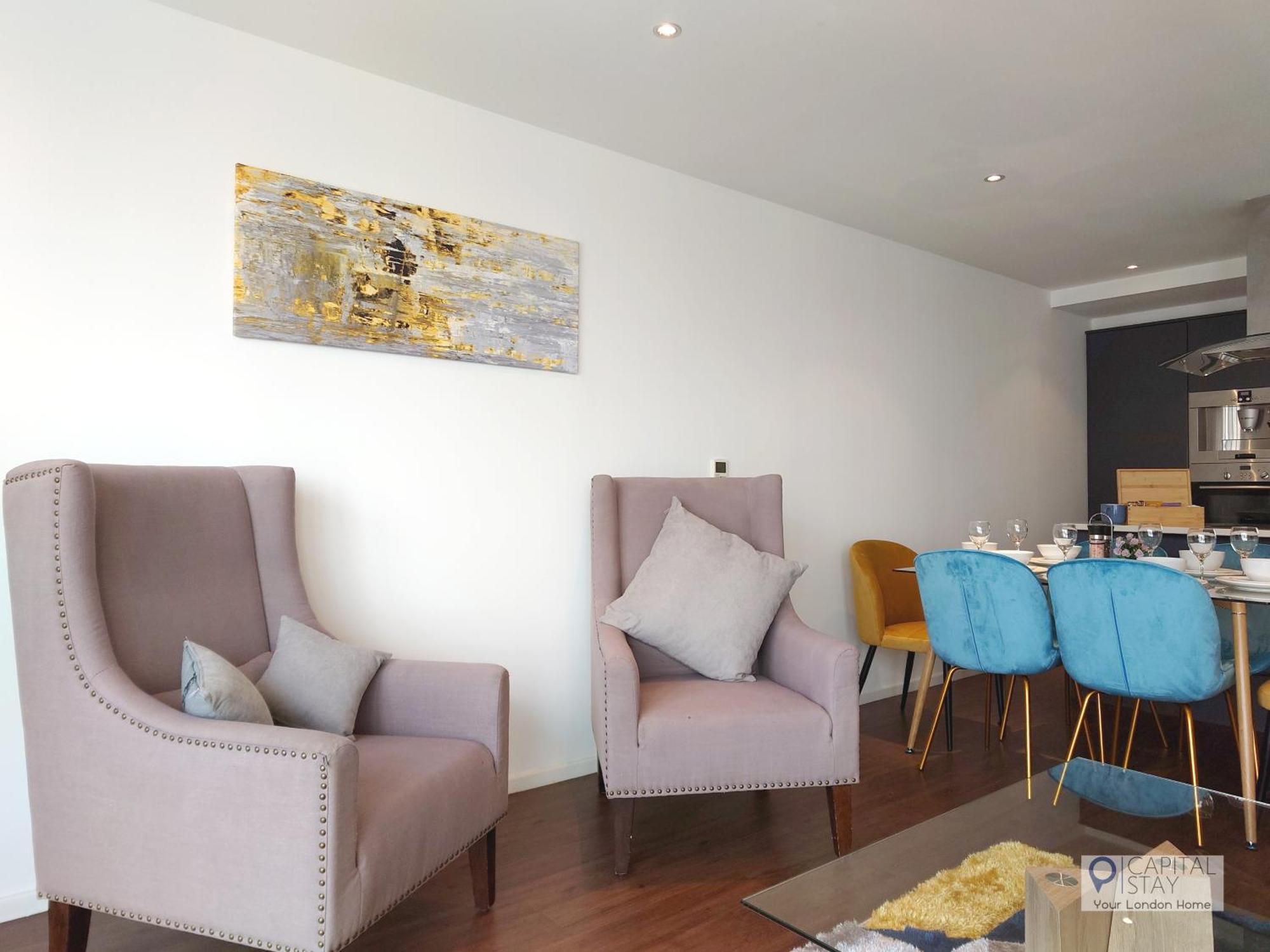 Deluxe Two Bed By Excel & O2 Appartement *