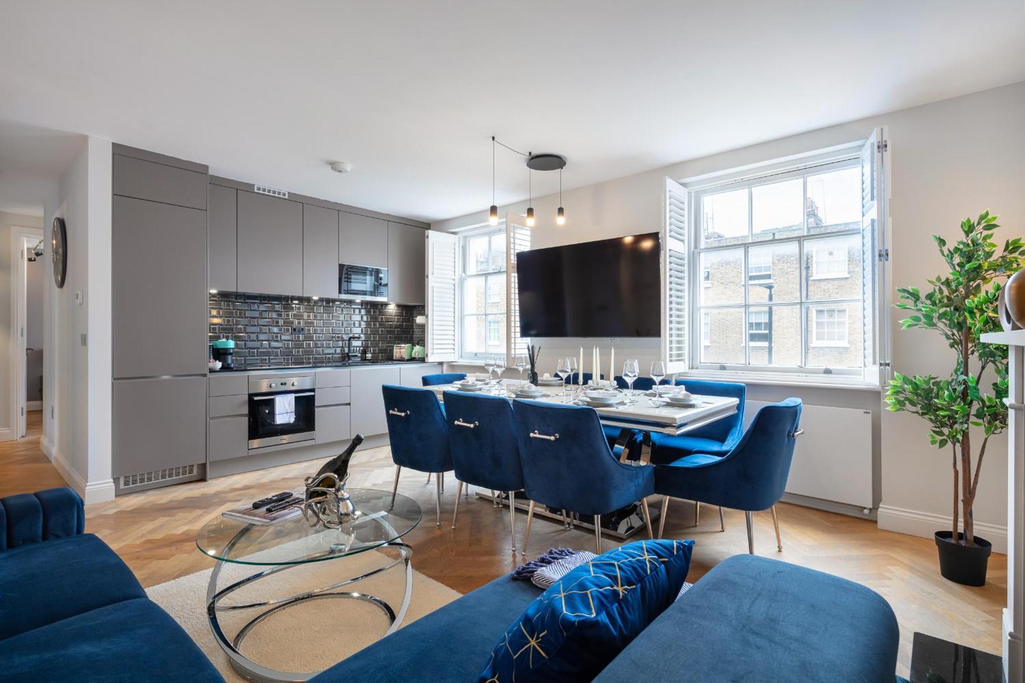 Baker St / Marylebone / Sherlock Holmes 3bed2bath *