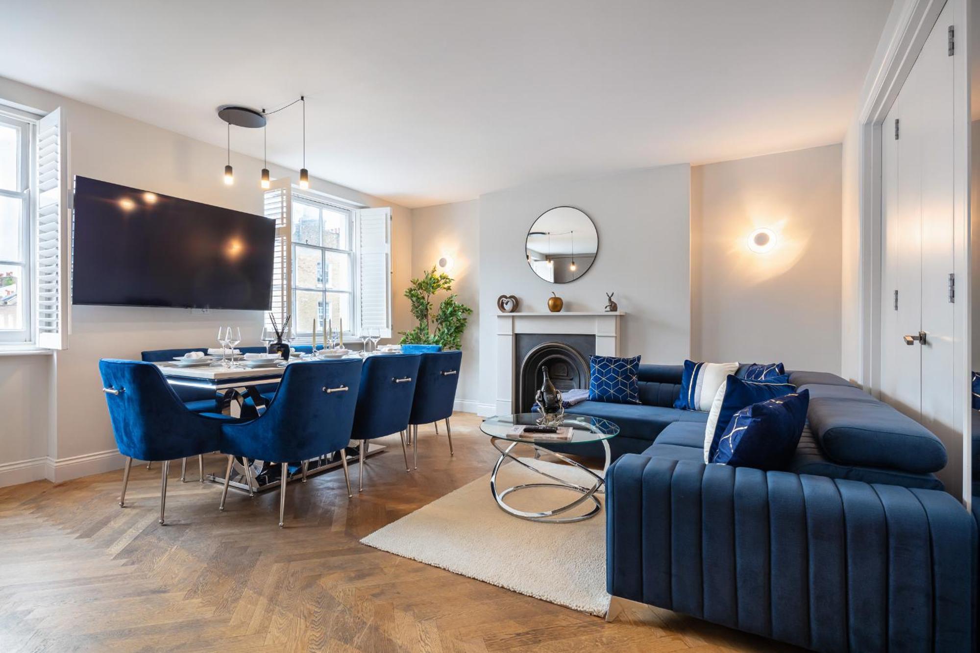 Baker St / Marylebone / Sherlock Holmes 3bed2bath Apartment London