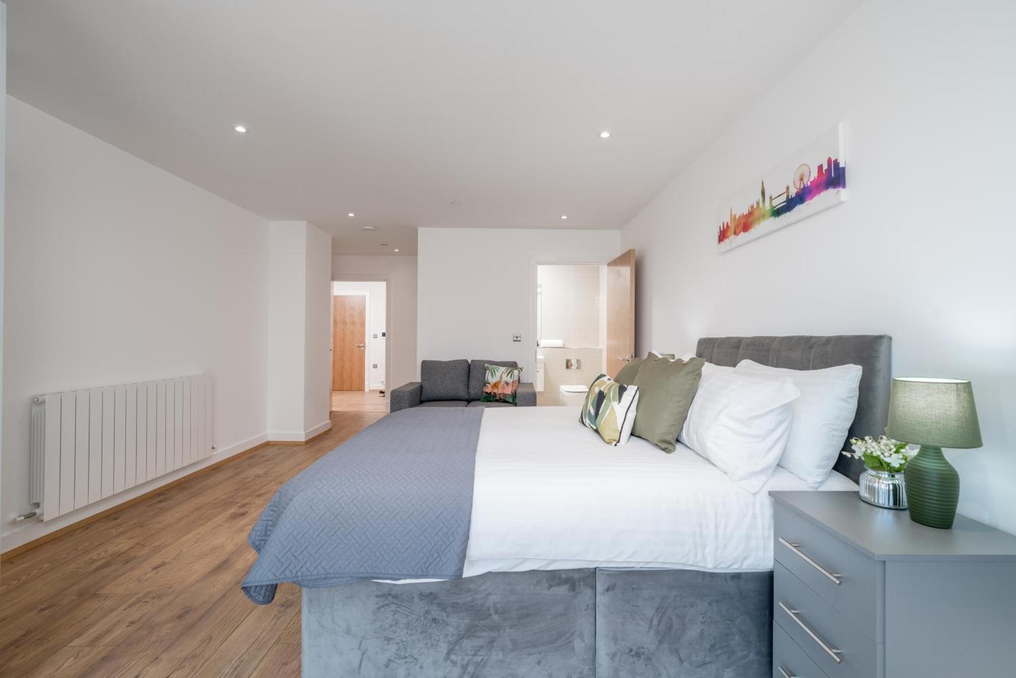 Skyvillion - River Thames Floor By Woolwich Ferry, Mins To Excel, O2 Arena , Airport With Parking Londen