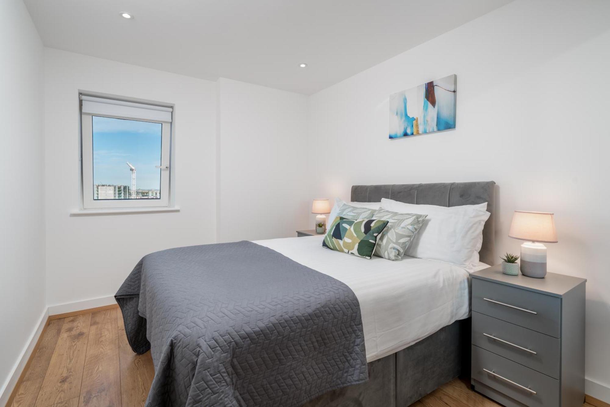 Skyvillion - River Thames Floor By Woolwich Ferry, Mins To Excel, O2 Arena , Airport With Parking Appartement Londen