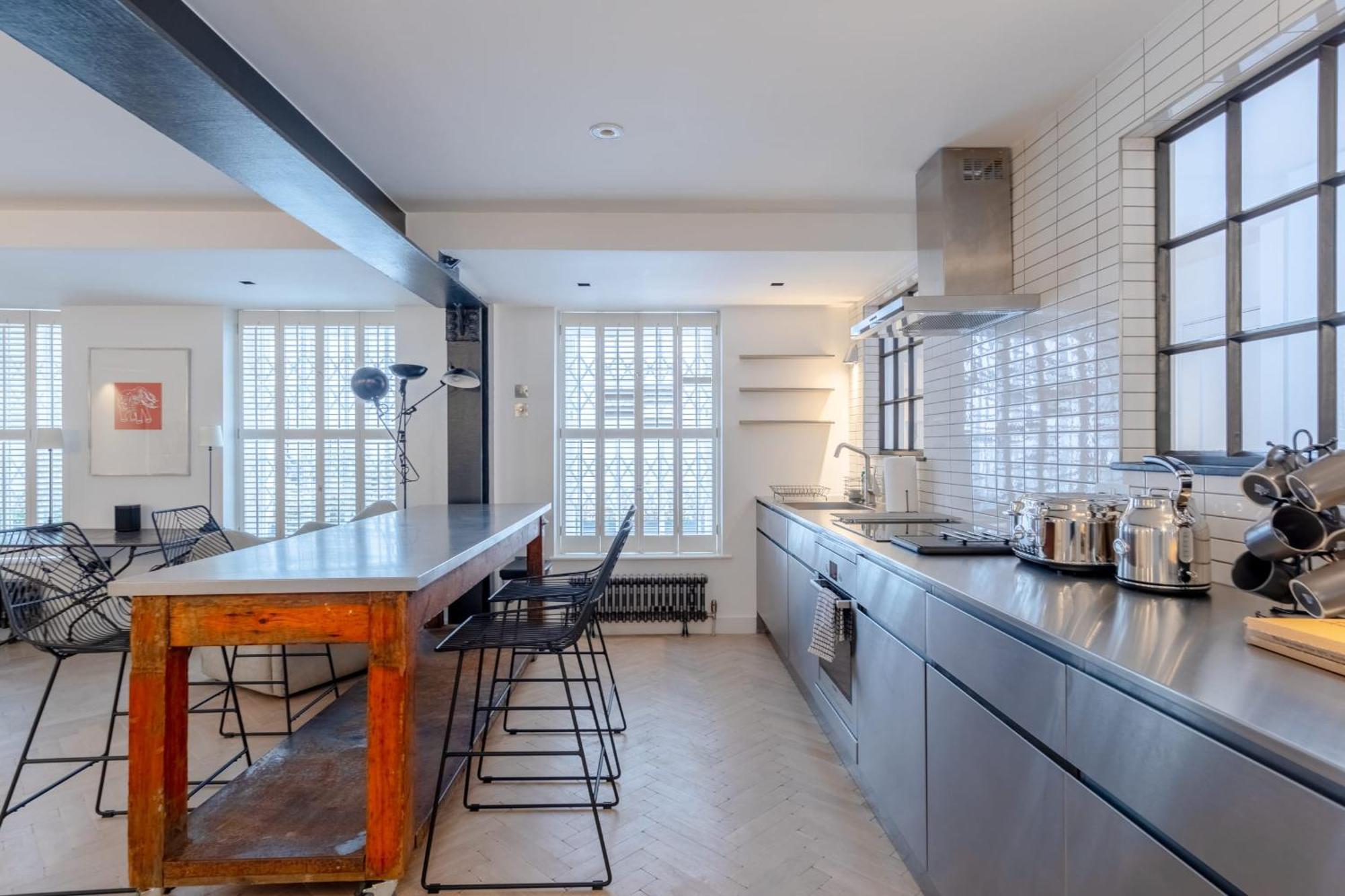 Lägenhet Sleek & Stylish 2bd Flat - Warren Street London