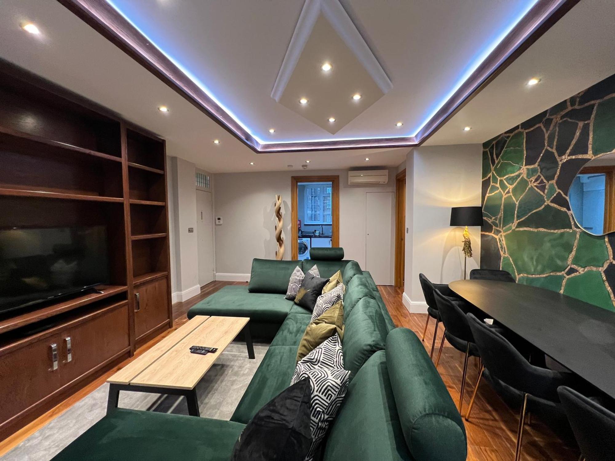 Luxe - Hyde Park - 2bed 3bath A/c + Lift Leilighet London