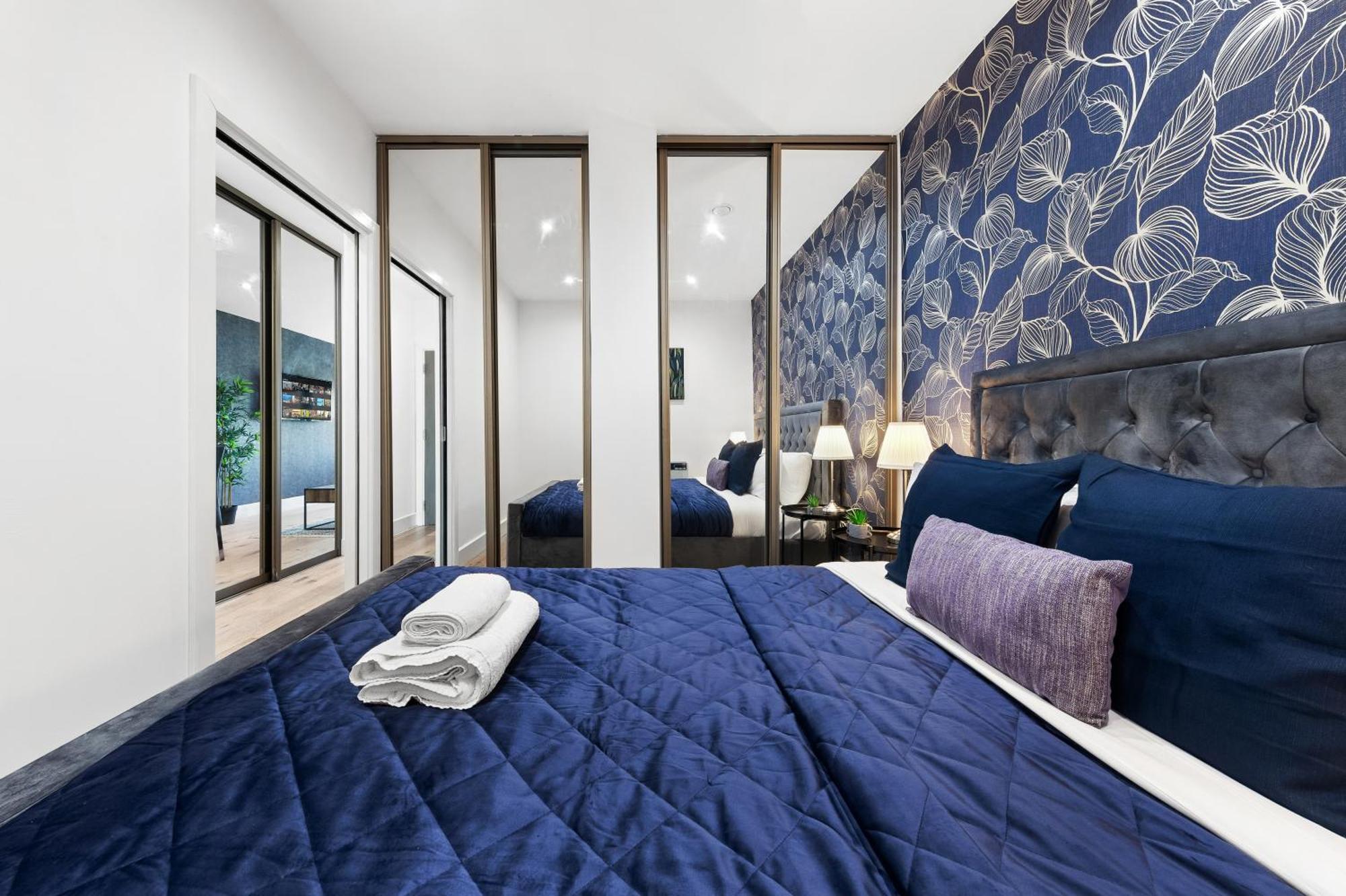 Leilighet Modern One Bedroom Flat - Sleeps 5 -near Heathrow - Ub3 London