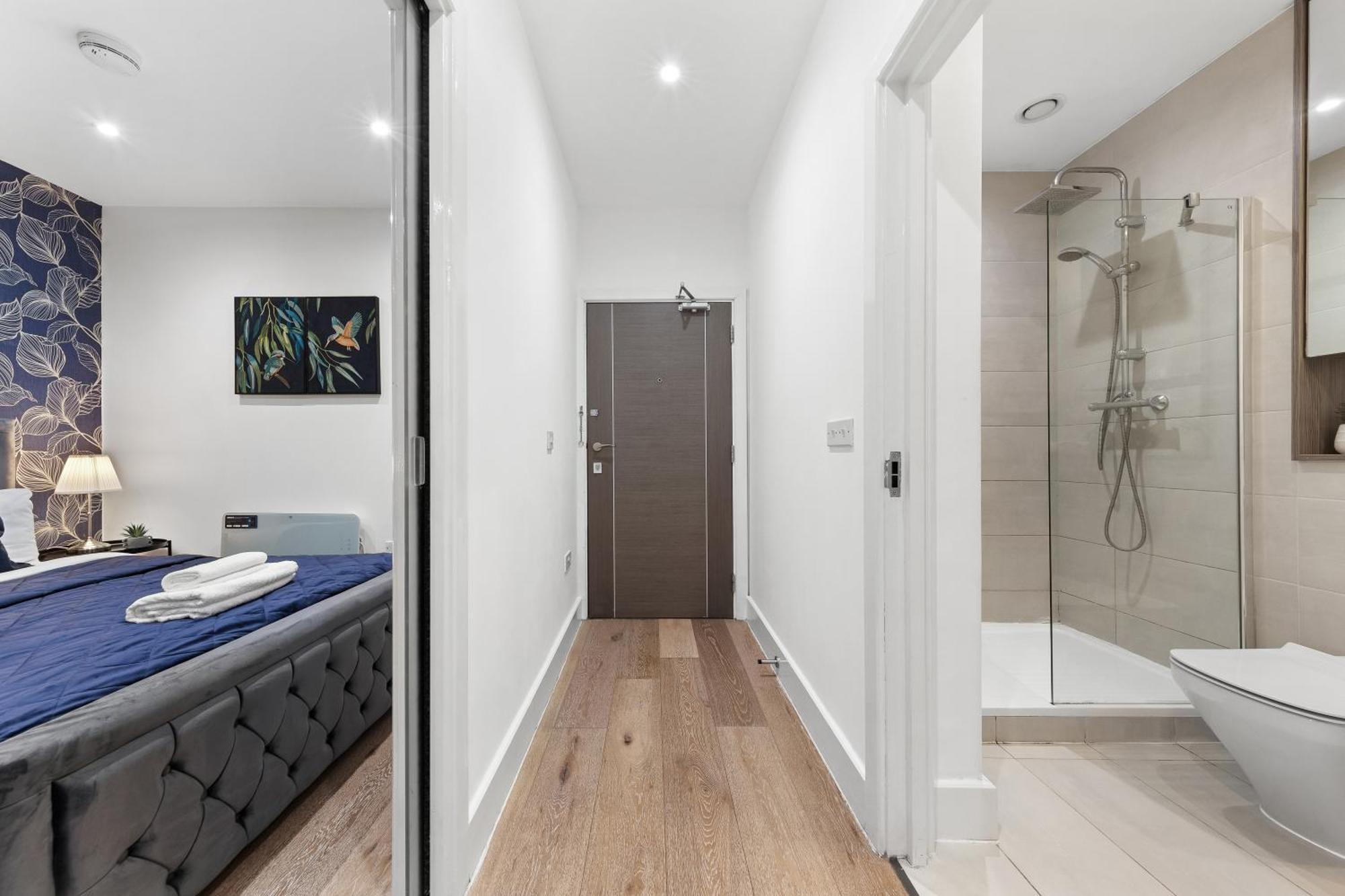 Leilighet Modern One Bedroom Flat - Sleeps 5 -near Heathrow - Ub3 *