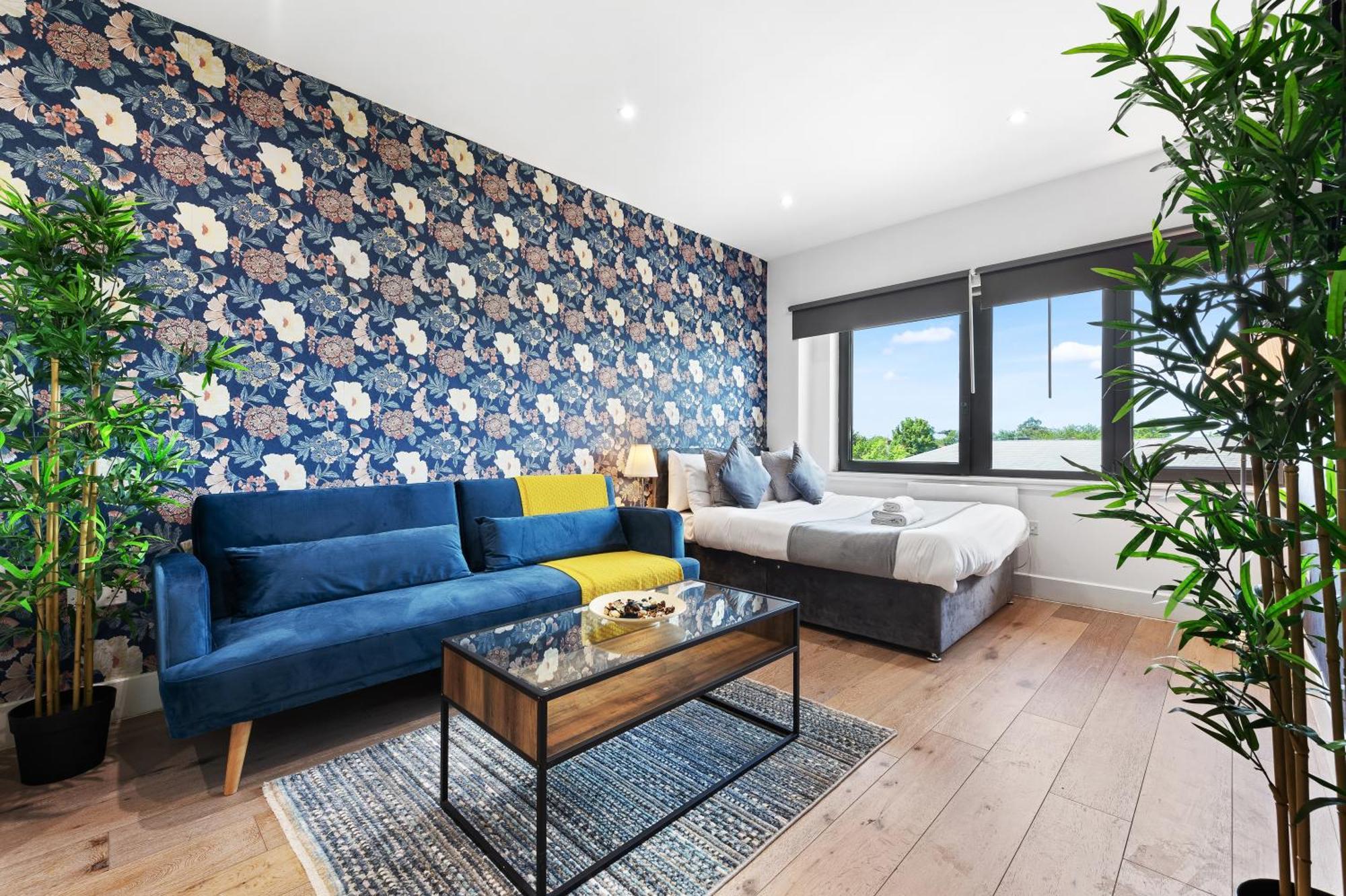 Leilighet Modern One Bedroom Flat - Sleeps 5 -near Heathrow - Ub3 *