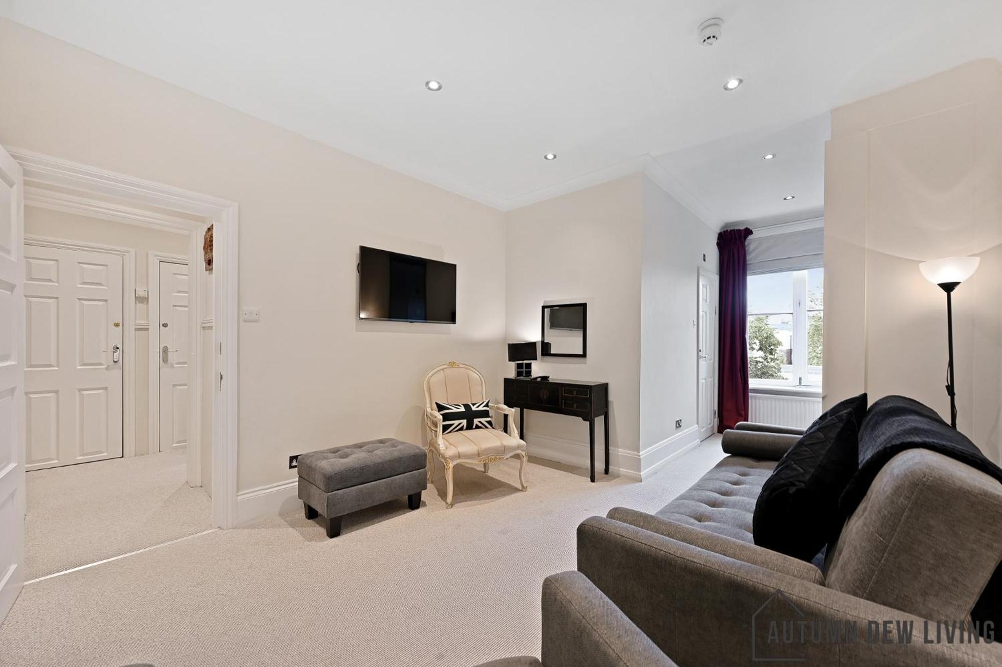 Beautiful 2 King Size Beds 2 Bath- Sleeps 5 In Earls Court Lägenhet *