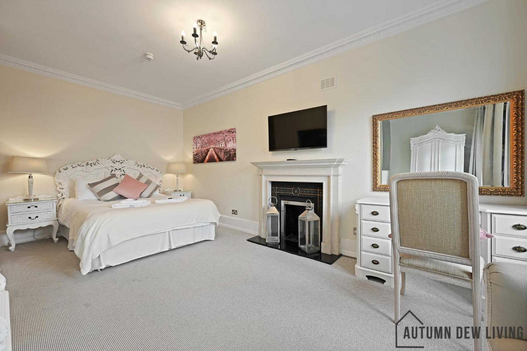 Lägenhet Beautiful 2 King Size Beds 2 Bath- Sleeps 5 In Earls Court *