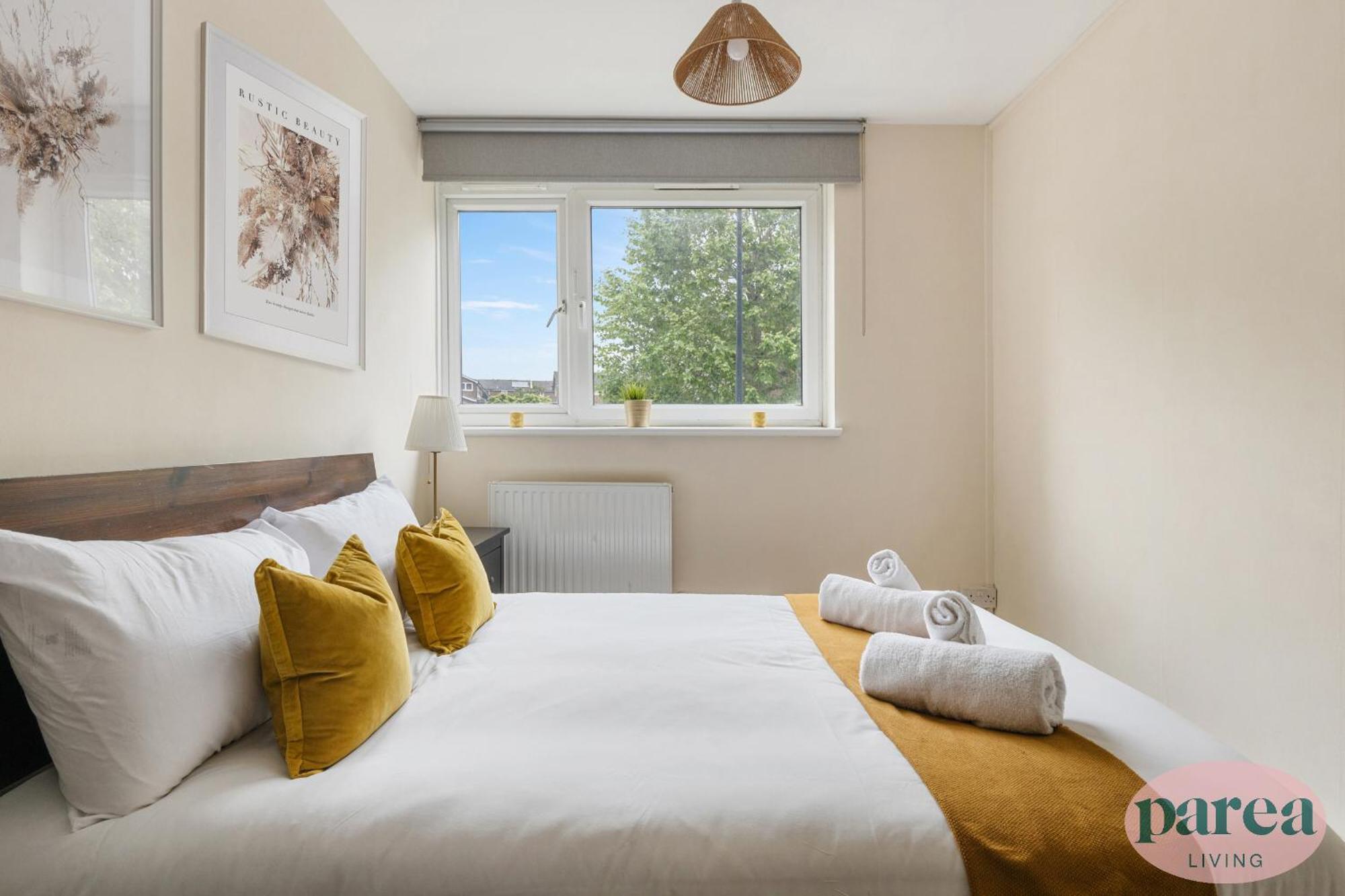 Apartment Parea Living - Cosy Flat With Skyline Views Beside Canary Wharf London