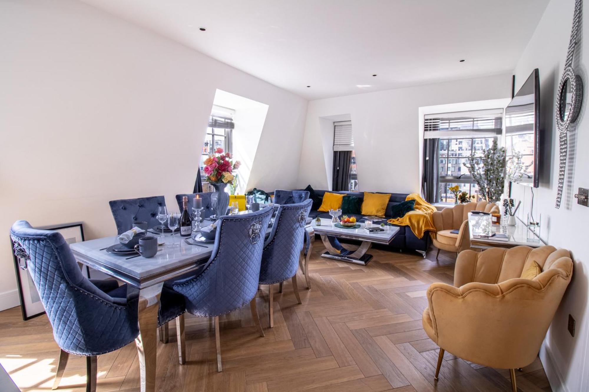 Lägenhet Marble Arch Penthouses With Skyline Views
