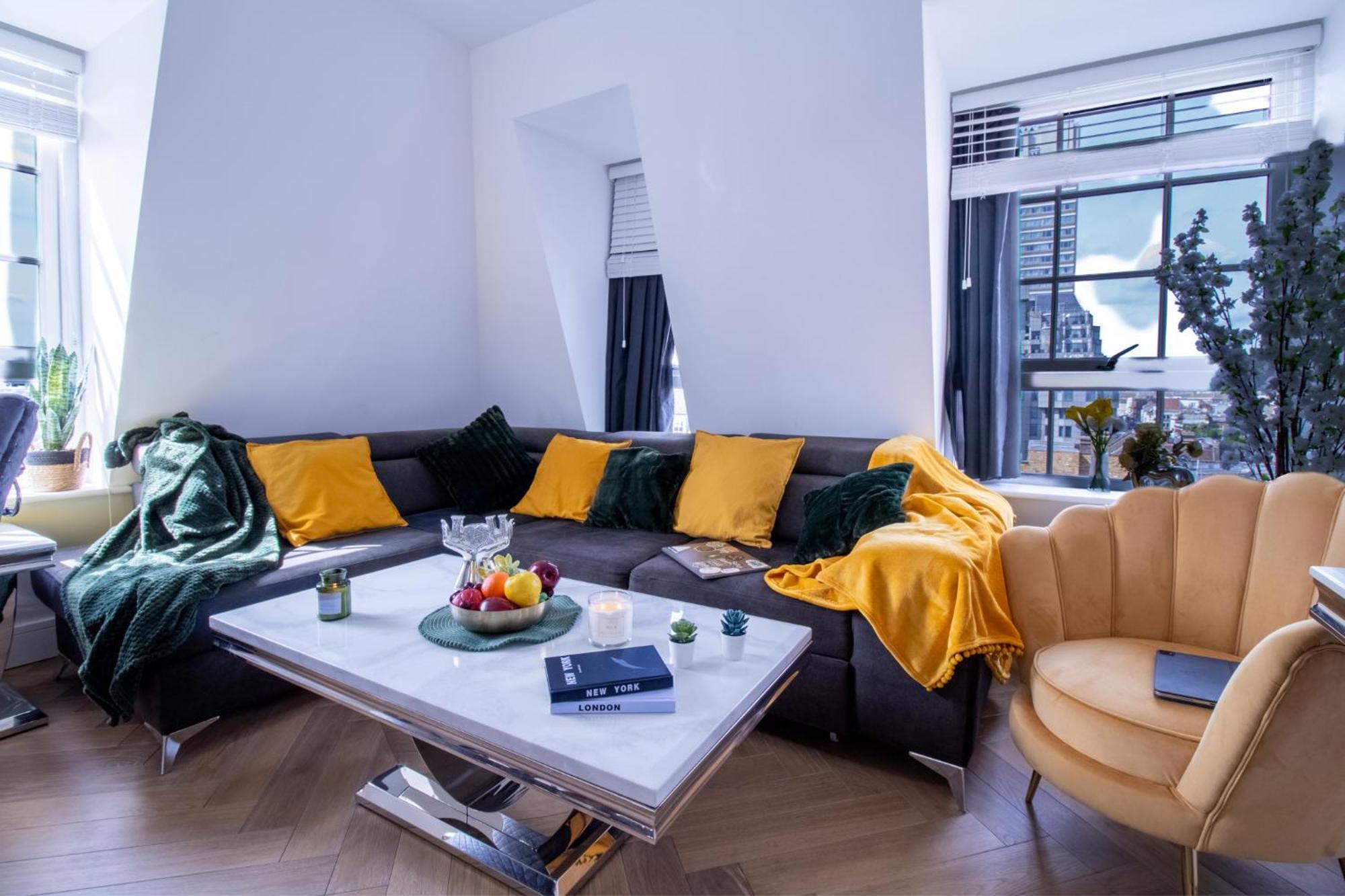 Marble Arch Penthouses With Skyline Views Lägenhet