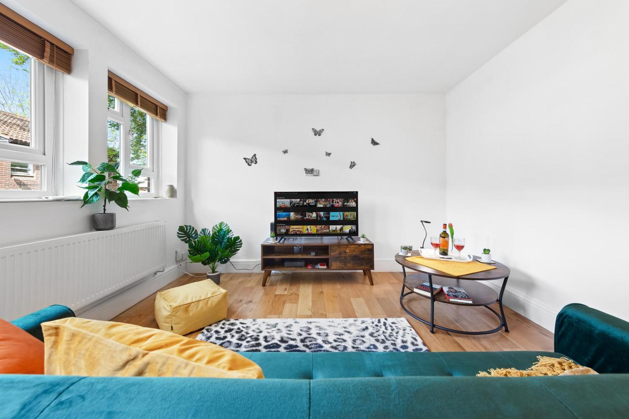 Lägenhet Clapham Serenity Garden Retreat With Free Parking