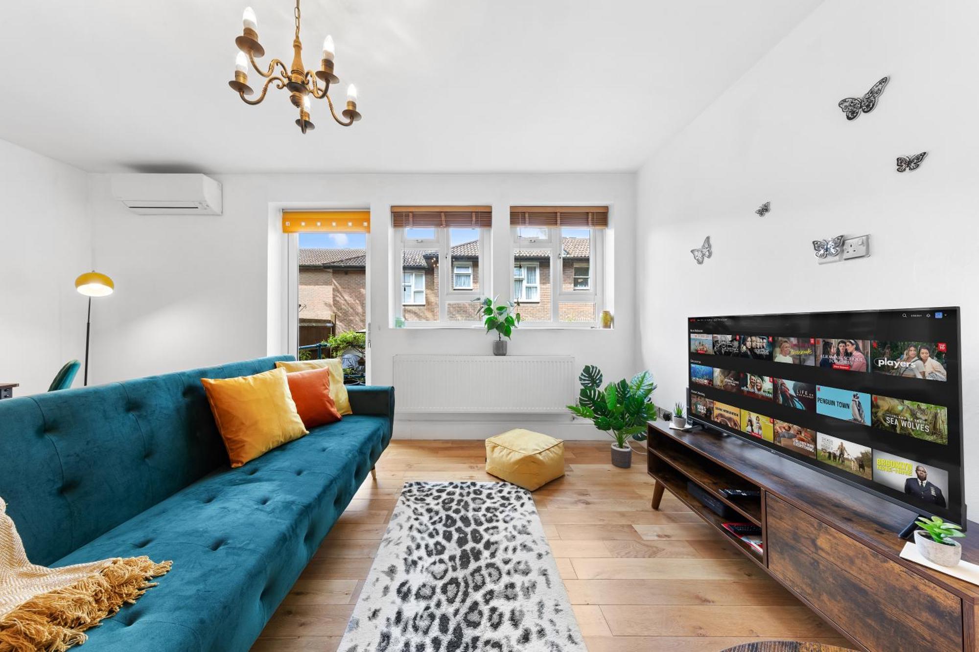 Clapham Serenity Garden Retreat With Free Parking Lägenhet