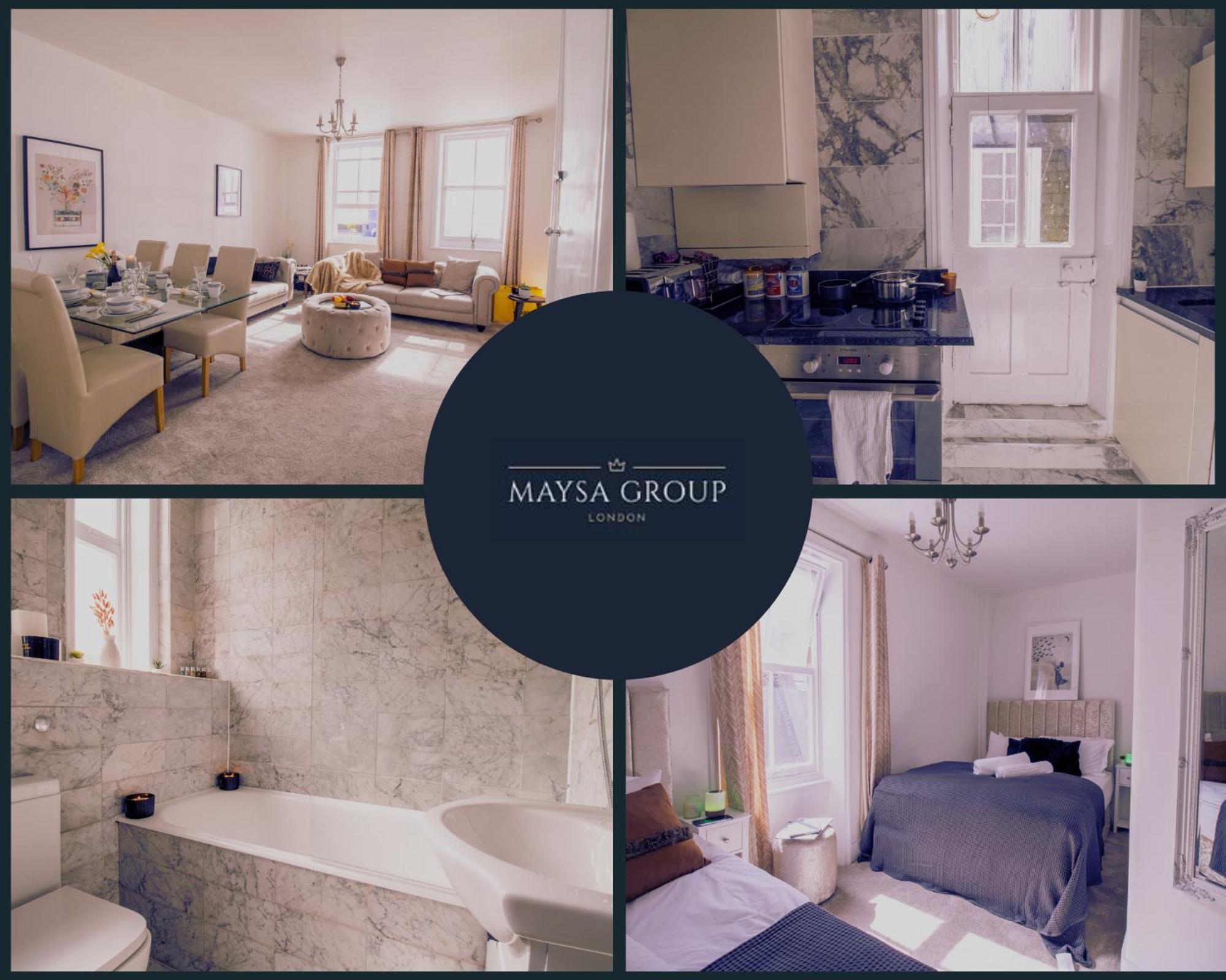 Mayfair Maisonette Chic Spacious 2-bed - 33a Appartement