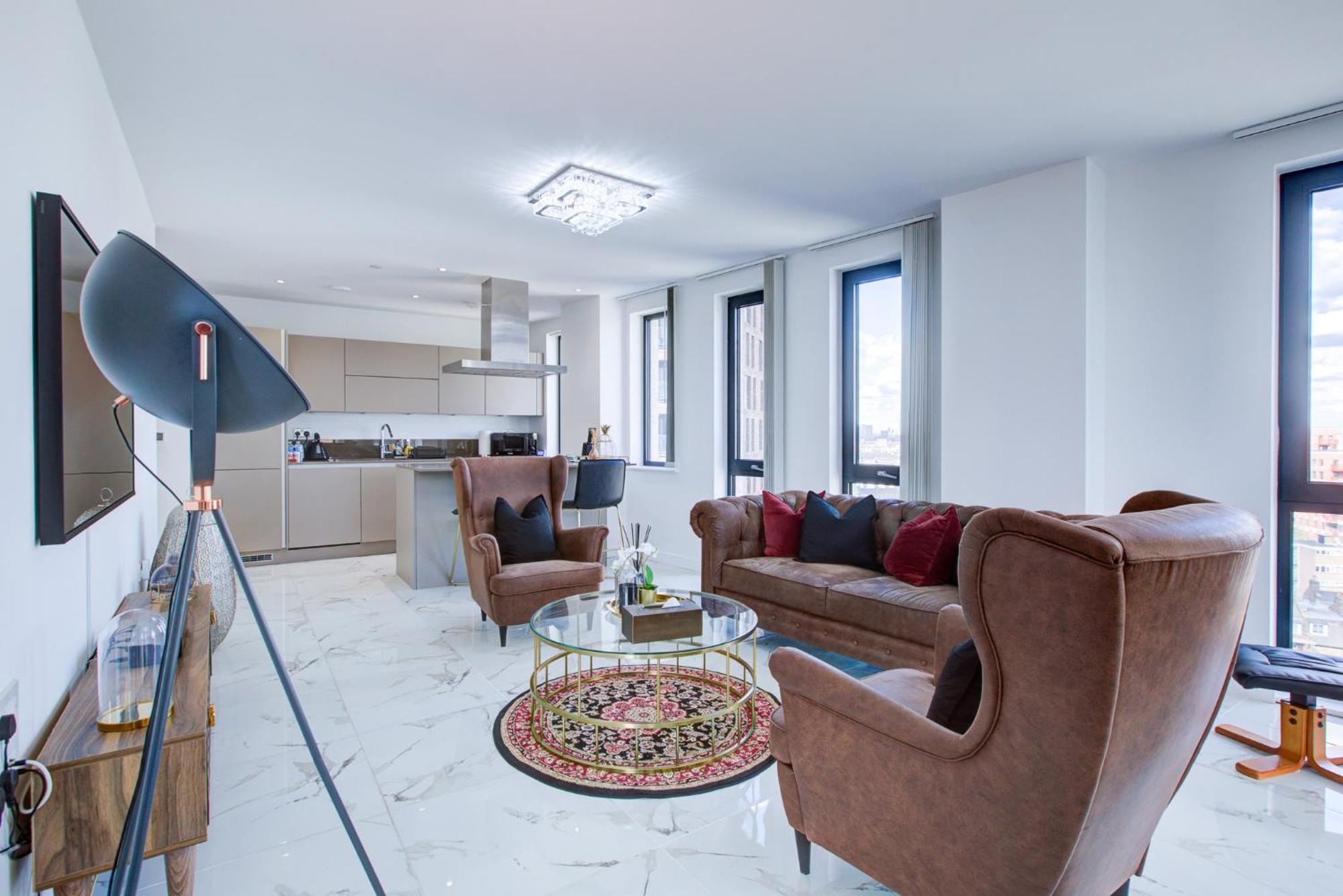 Canary Wharf 2 Bedroom Luxury Lejlighed