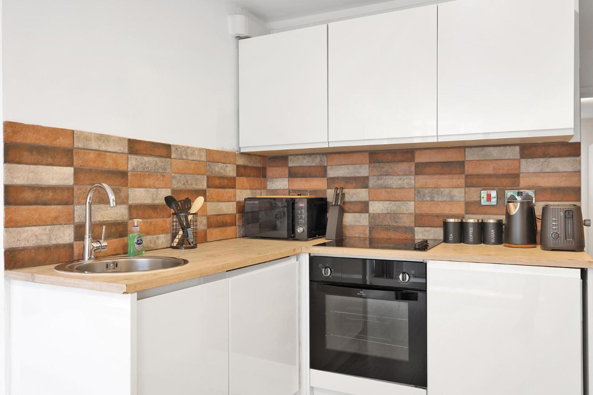 One Bedroom Short Term & Flexible Renting Hoxton With Free Wifi Apartment *