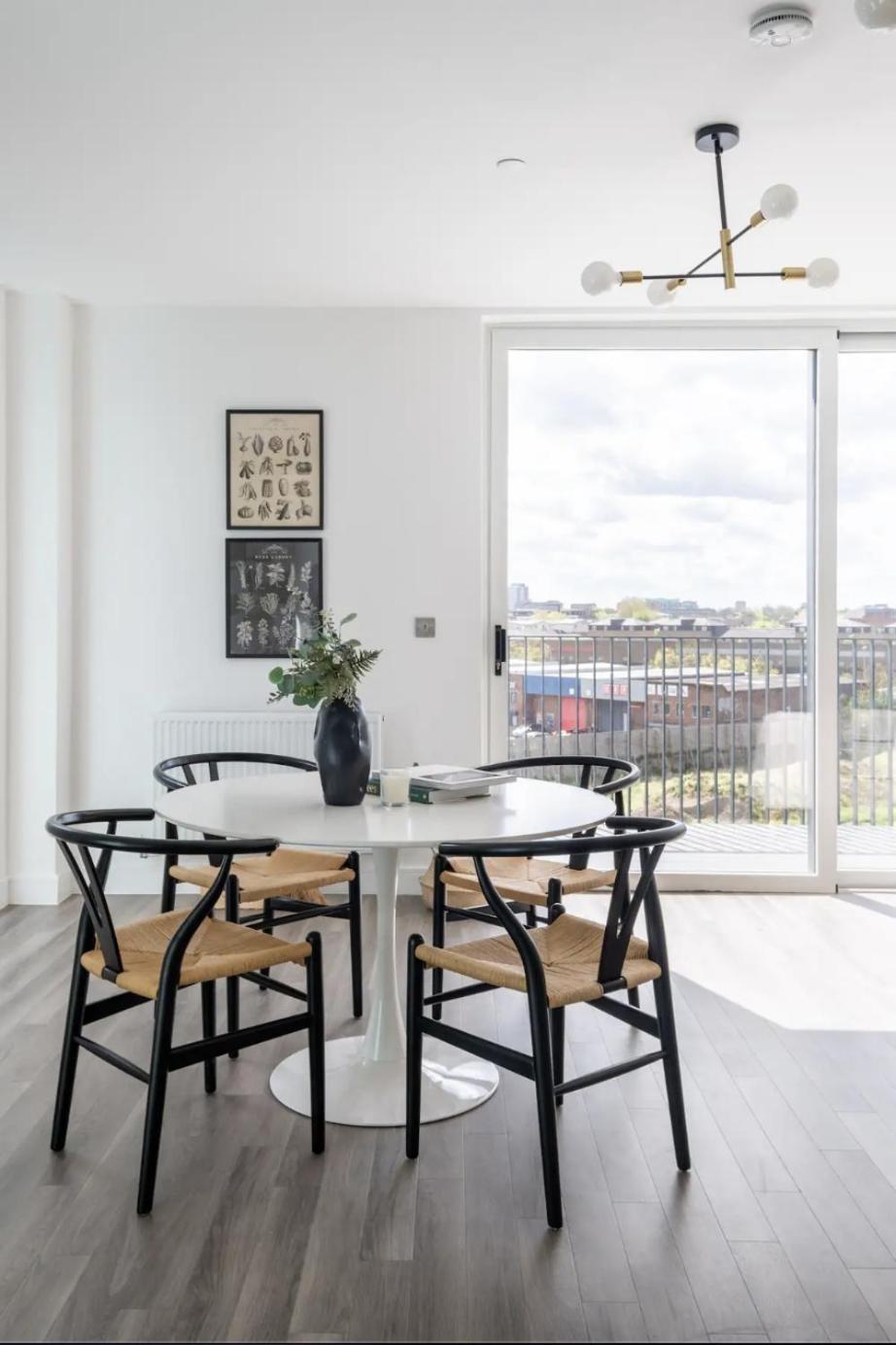Lägenhet Scandi Style Flat In With Private Terrace