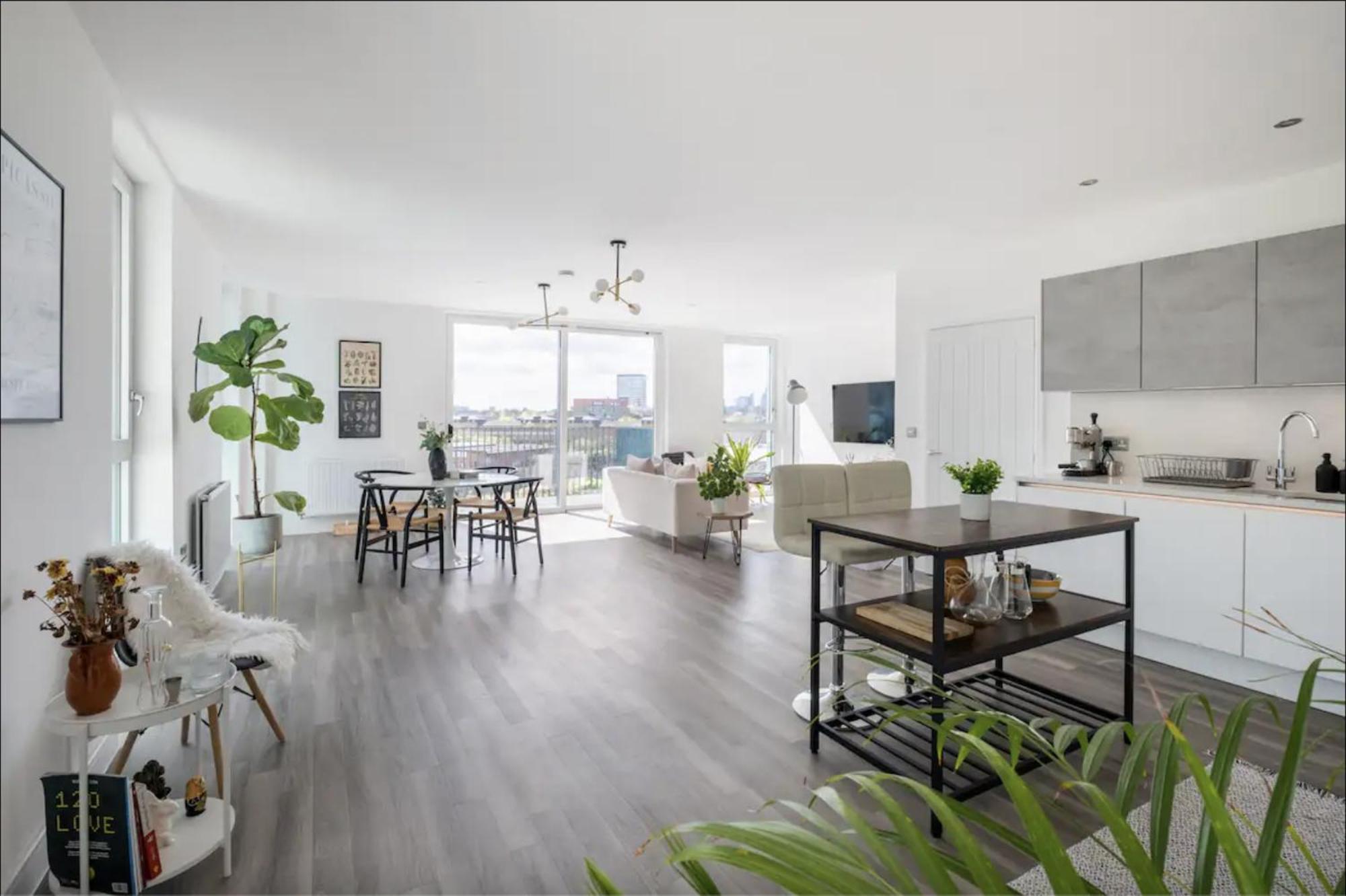 Scandi Style Flat In With Private Terrace Lägenhet London