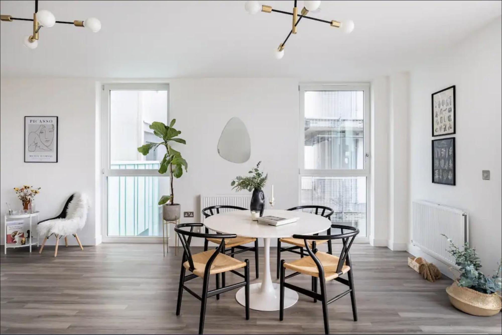 Scandi Style Flat In With Private Terrace Lägenhet *
