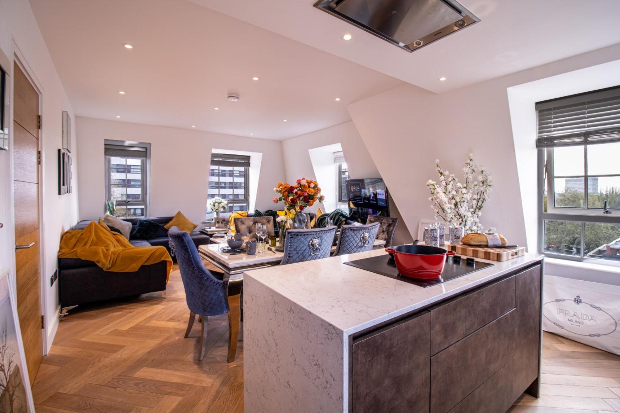 Appartement Elegant 3-bedroom Penthouse In Marble Arch 70 *