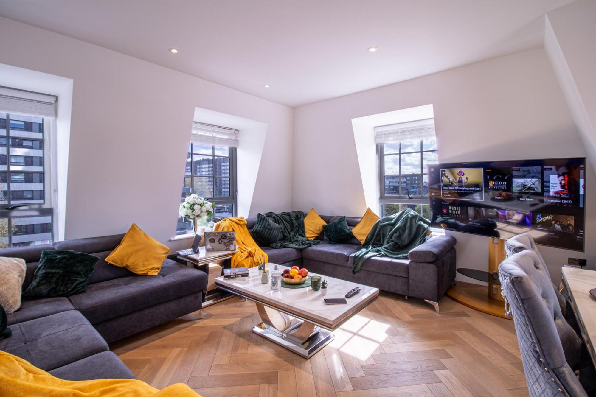 Appartement Elegant 3-bedroom Penthouse In Marble Arch 70 *