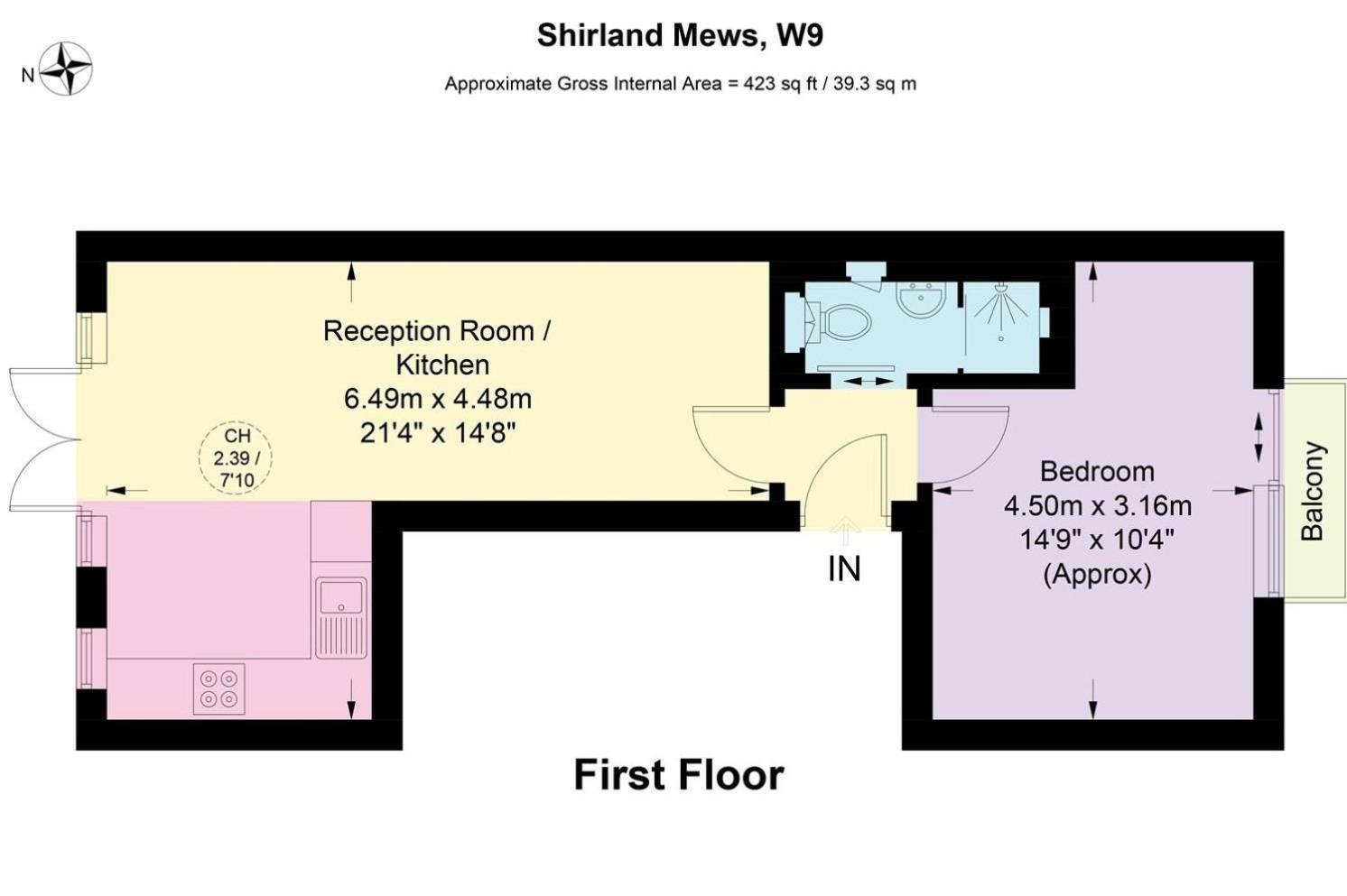 Appartement Superb Apartment, Shirland Mews *