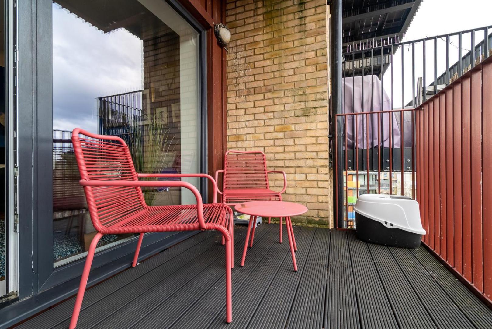 Guestready - Blue Essence Com Varanda Em Woolwich Appartement *