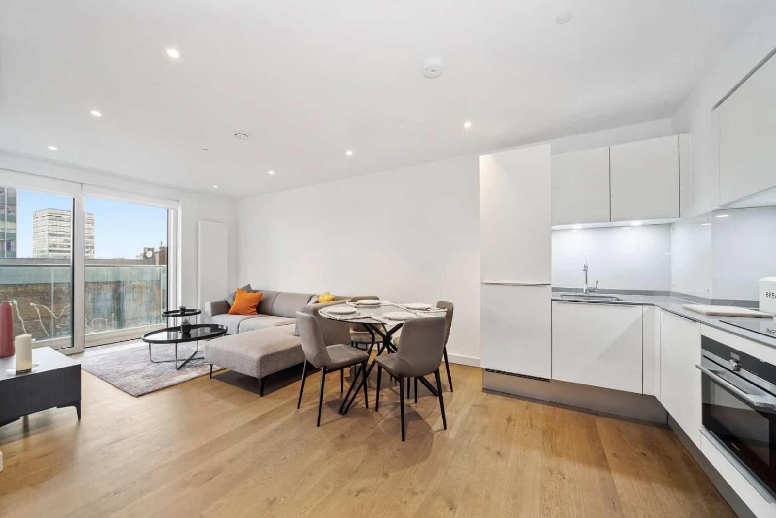 Apartment Wonderful Luxury 2br Oasis In Enctre London