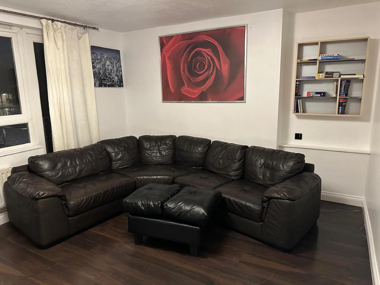 Lägenhet Stylish 1br W Fireplace & High-speed Wifi