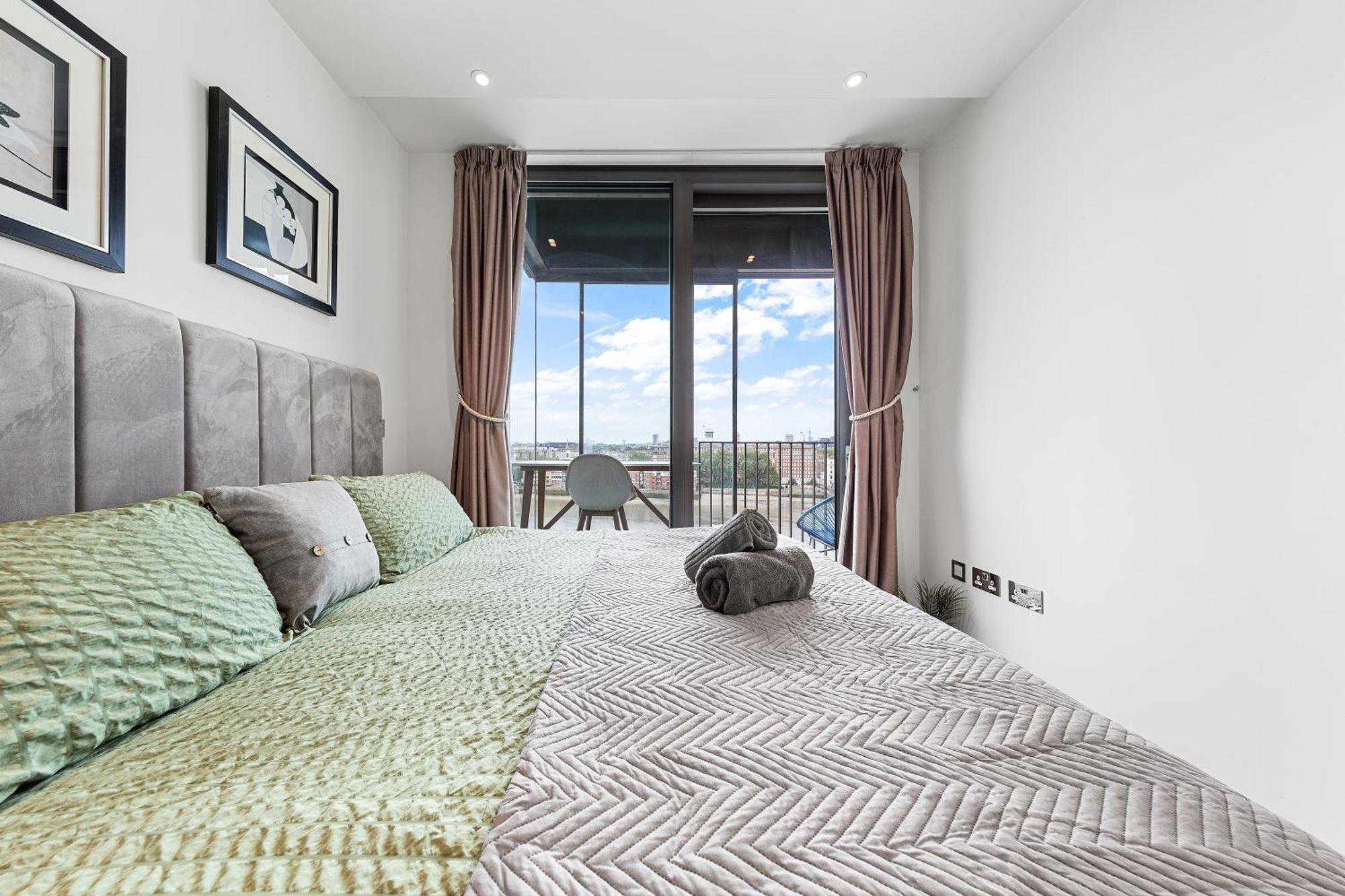 Leilighetshoteller River Panorama 2 Bedroom New Development London