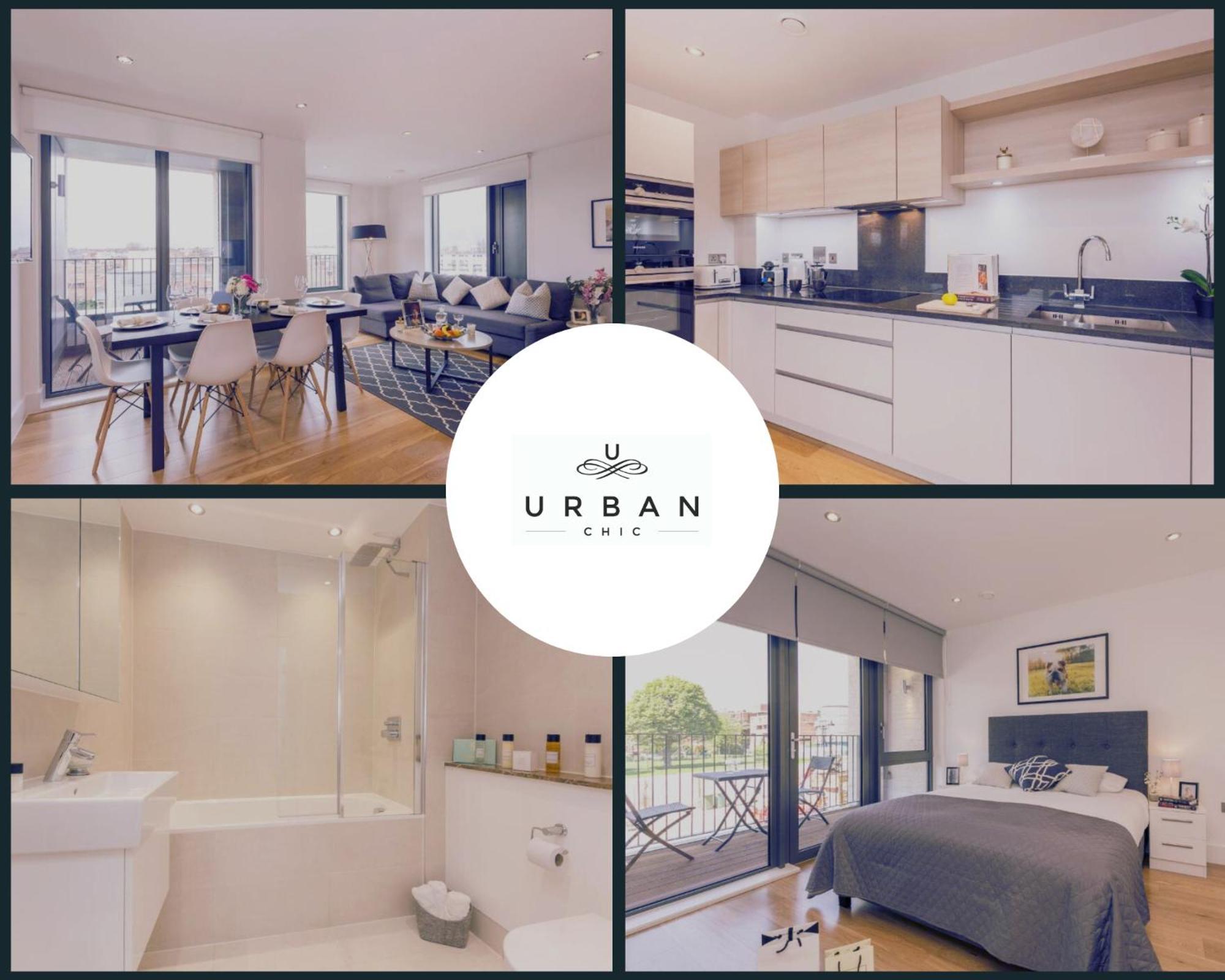 Portobello With Floor-to-ceiling Views Appartamento *