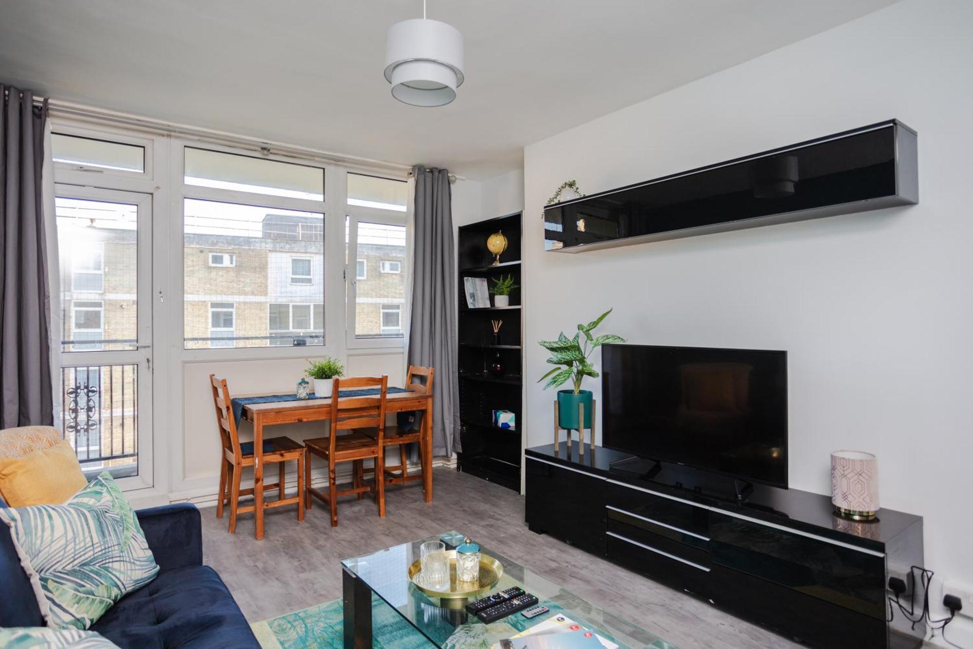Lägenhet Spacious 3 Bedroom Flat In The Heart Of Shoreditch