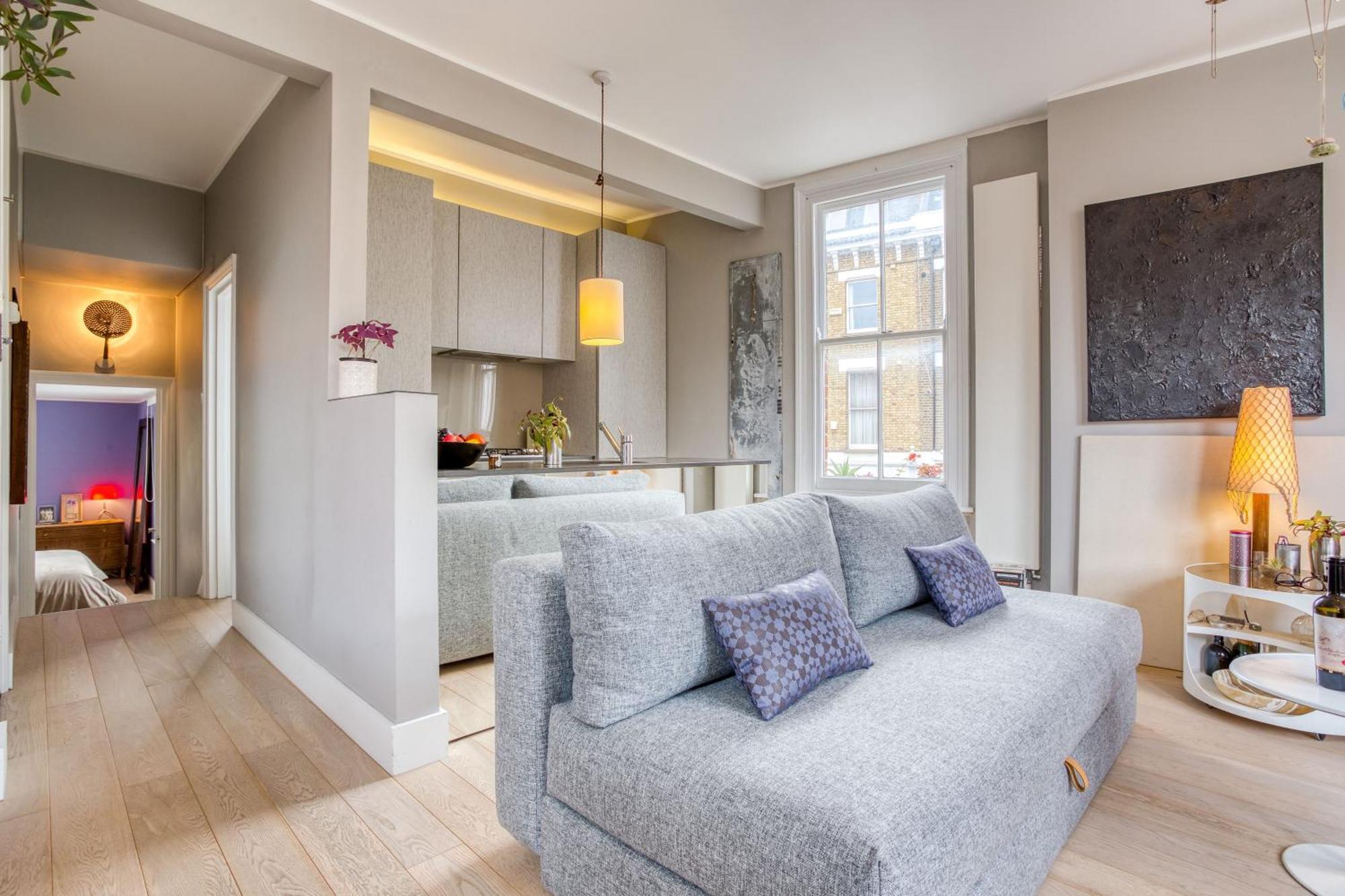 Leilighet Beautiful And Airy 1 Bedroom Flat - West