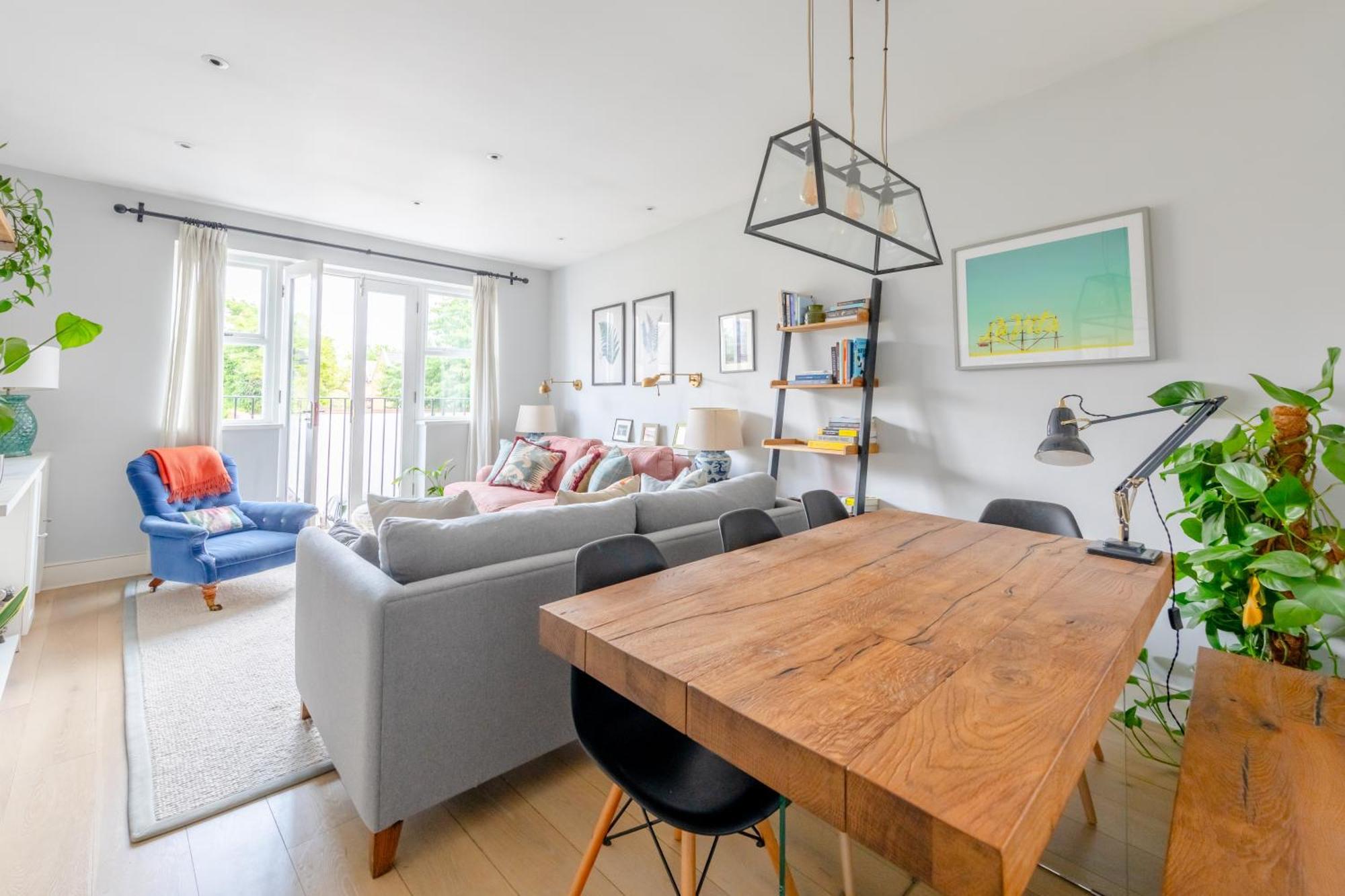 Lägenhet Bright & Stylish 1bd Flat - Wandsworth Town London